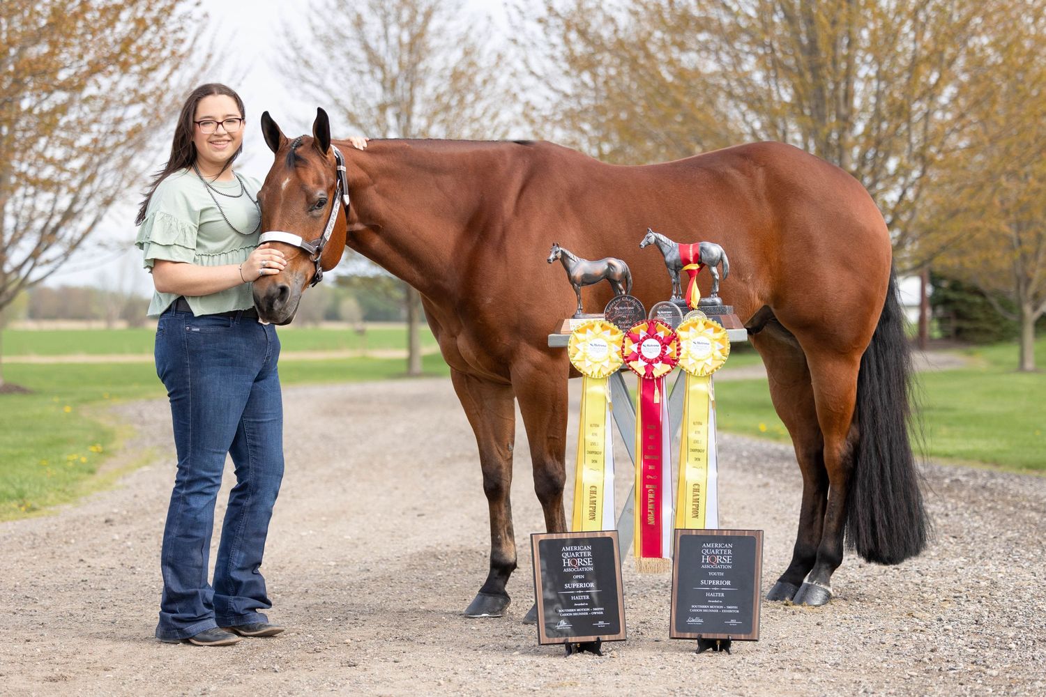 Carson Brunner and Miles - Lantz Performance Horses