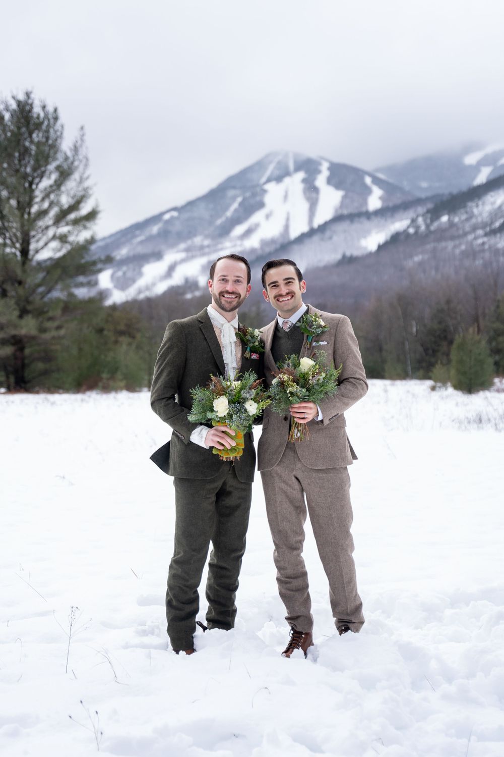 Winter Wedding in the Adirondack Mountains