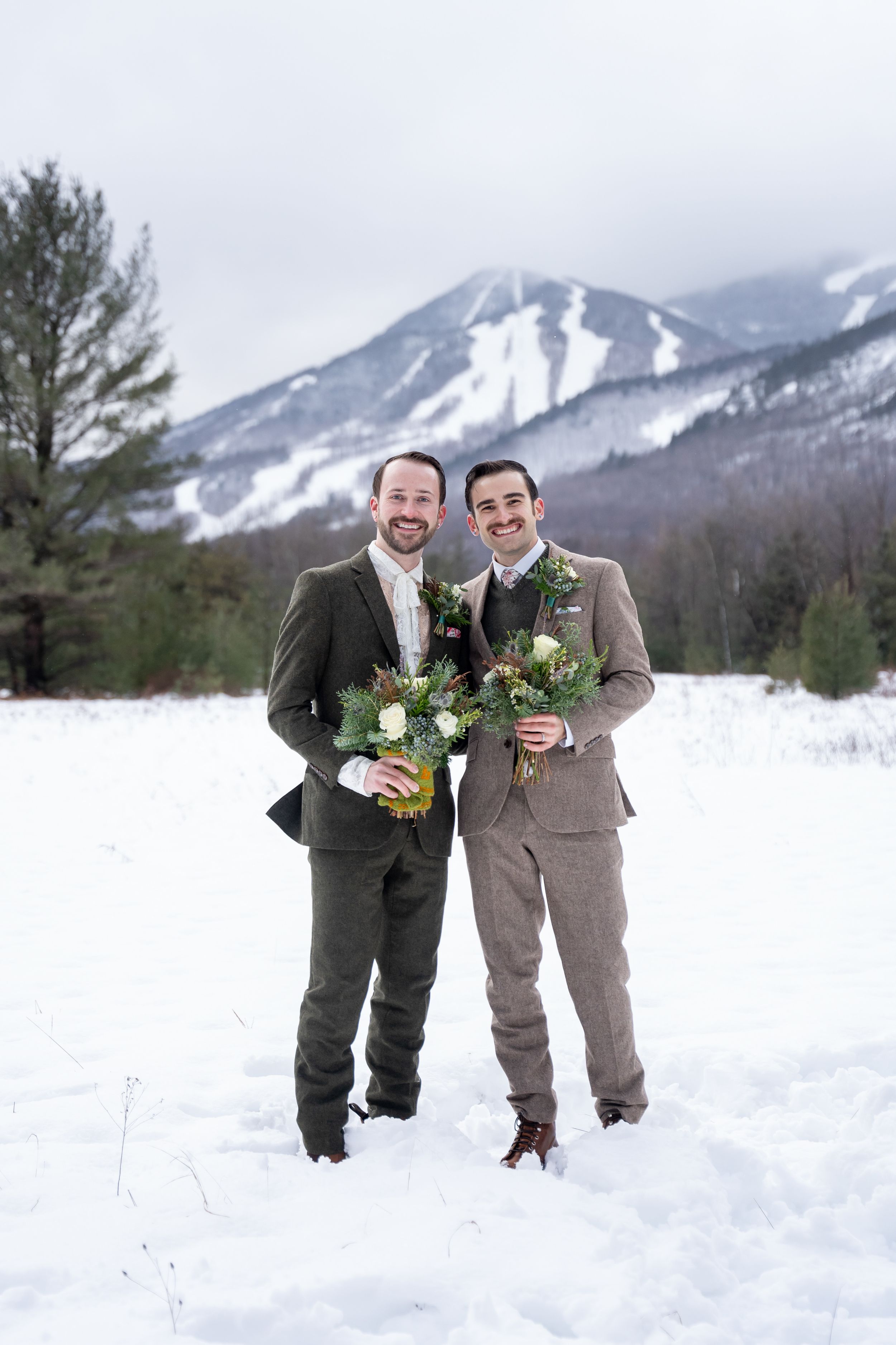 Winter Wedding in the Adirondack Mountains