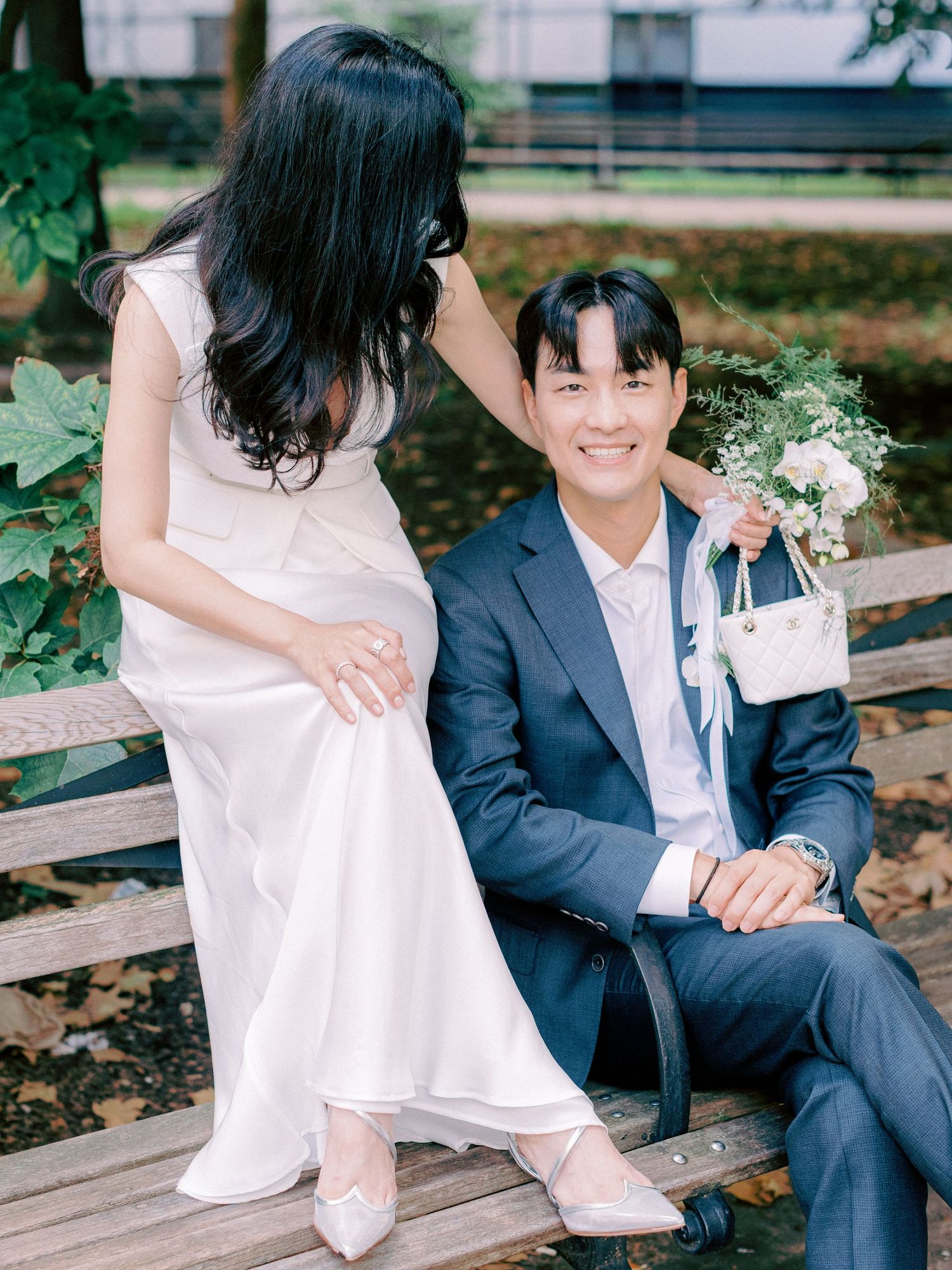 NYC City Hall Wedding Timeless Romantic Fine Art New York Wedding Photographer Jeanie Jang Photo