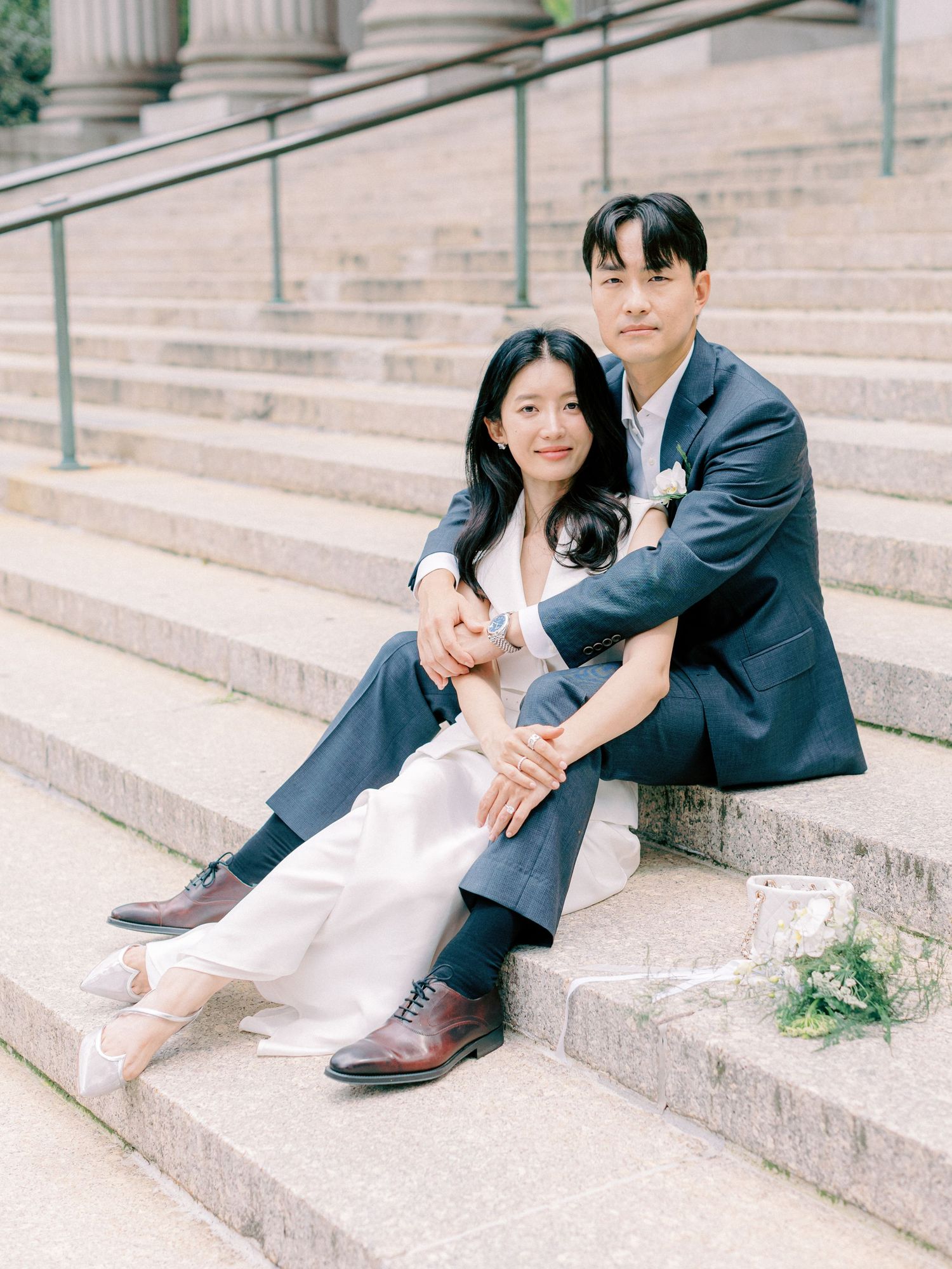 NYC City Hall Wedding Timeless Romantic Fine Art New York Wedding Photographer Jeanie Jang Photo