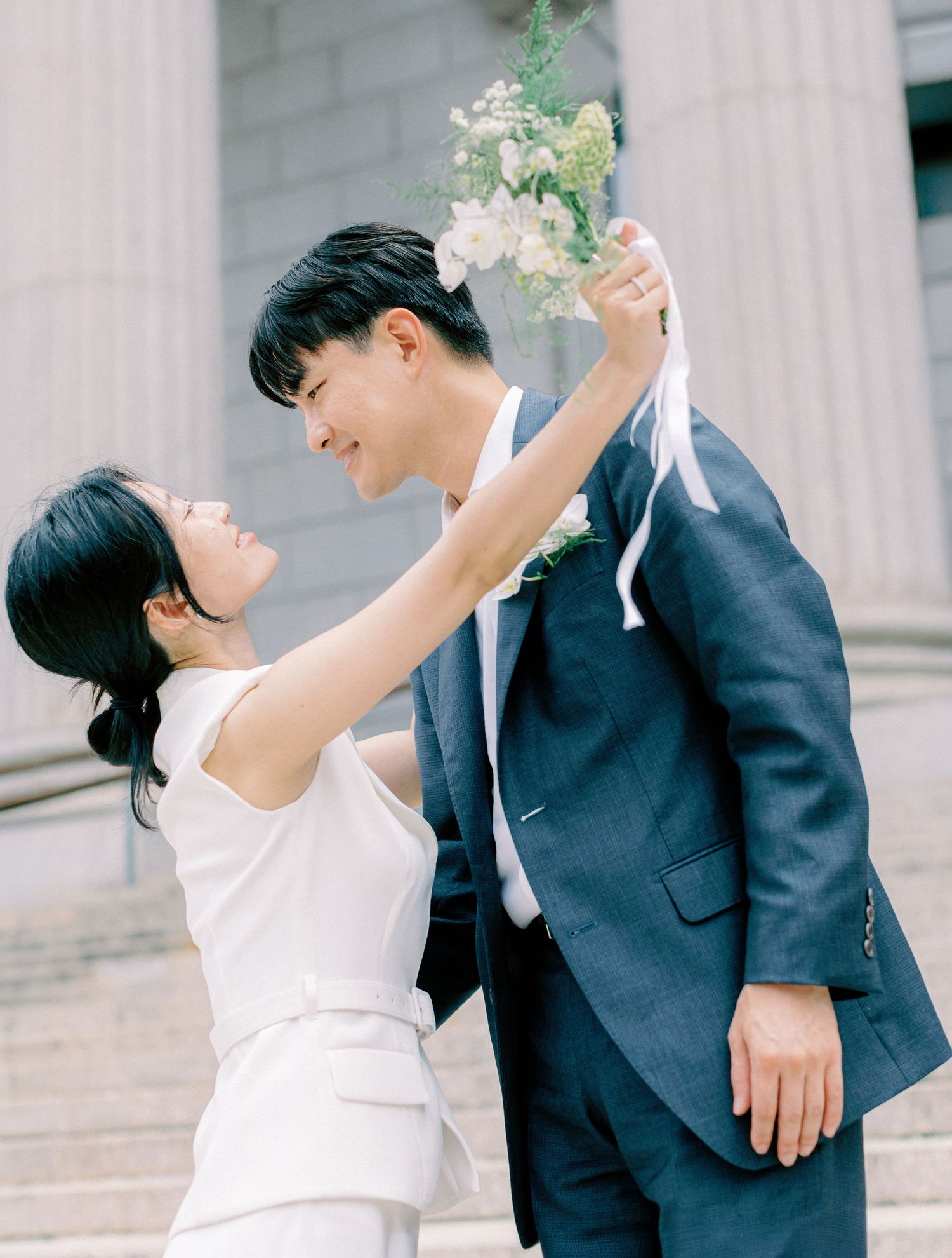 NYC City Hall Wedding Timeless Romantic Fine Art New York Wedding Photographer Jeanie Jang Photo