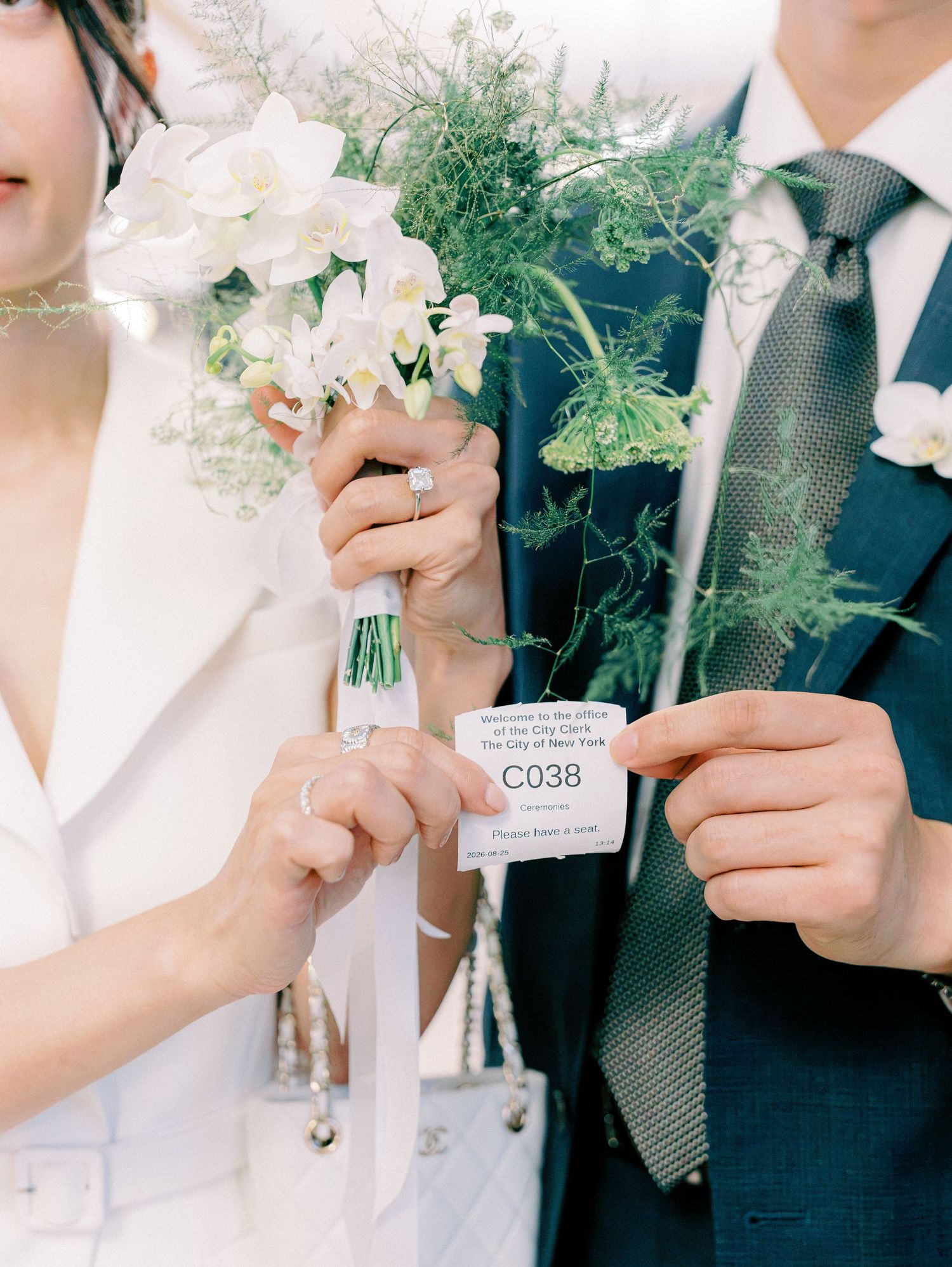 NYC City Hall Wedding Timeless Romantic Fine Art New York Wedding Photographer Jeanie Jang Photo
