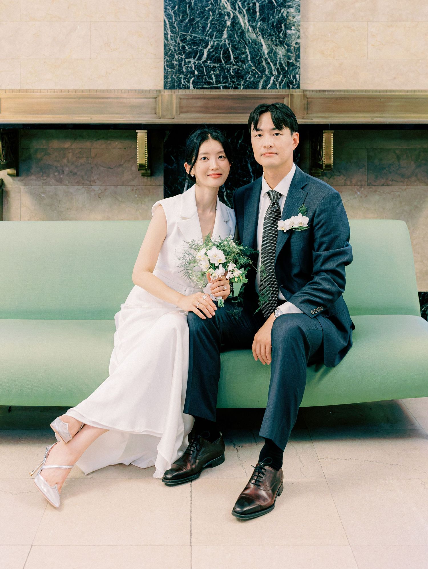 NYC City Hall Wedding Timeless Romantic Fine Art New York Wedding Photographer Jeanie Jang Photo