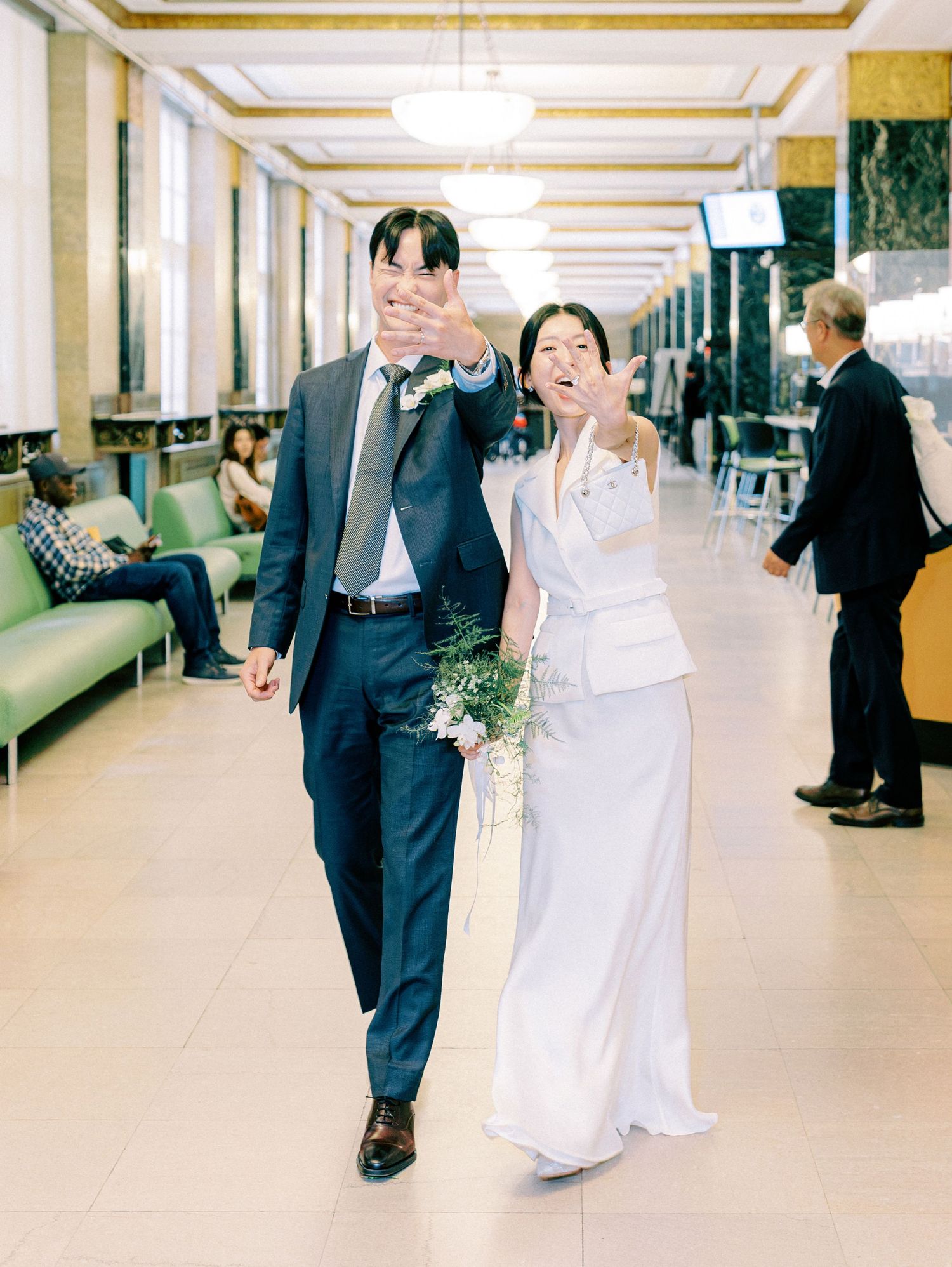 NYC City Hall Wedding Timeless Romantic Fine Art New York Wedding Photographer Jeanie Jang Photo