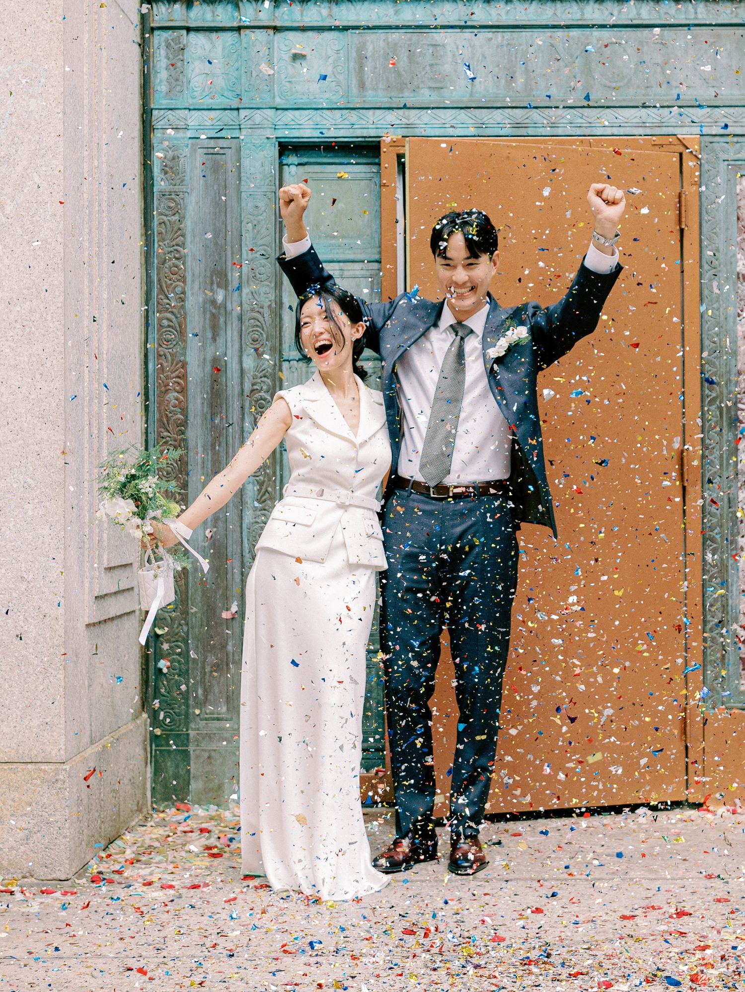 NYC City Hall Wedding Timeless Romantic Fine Art New York Wedding Photographer Jeanie Jang Photo
