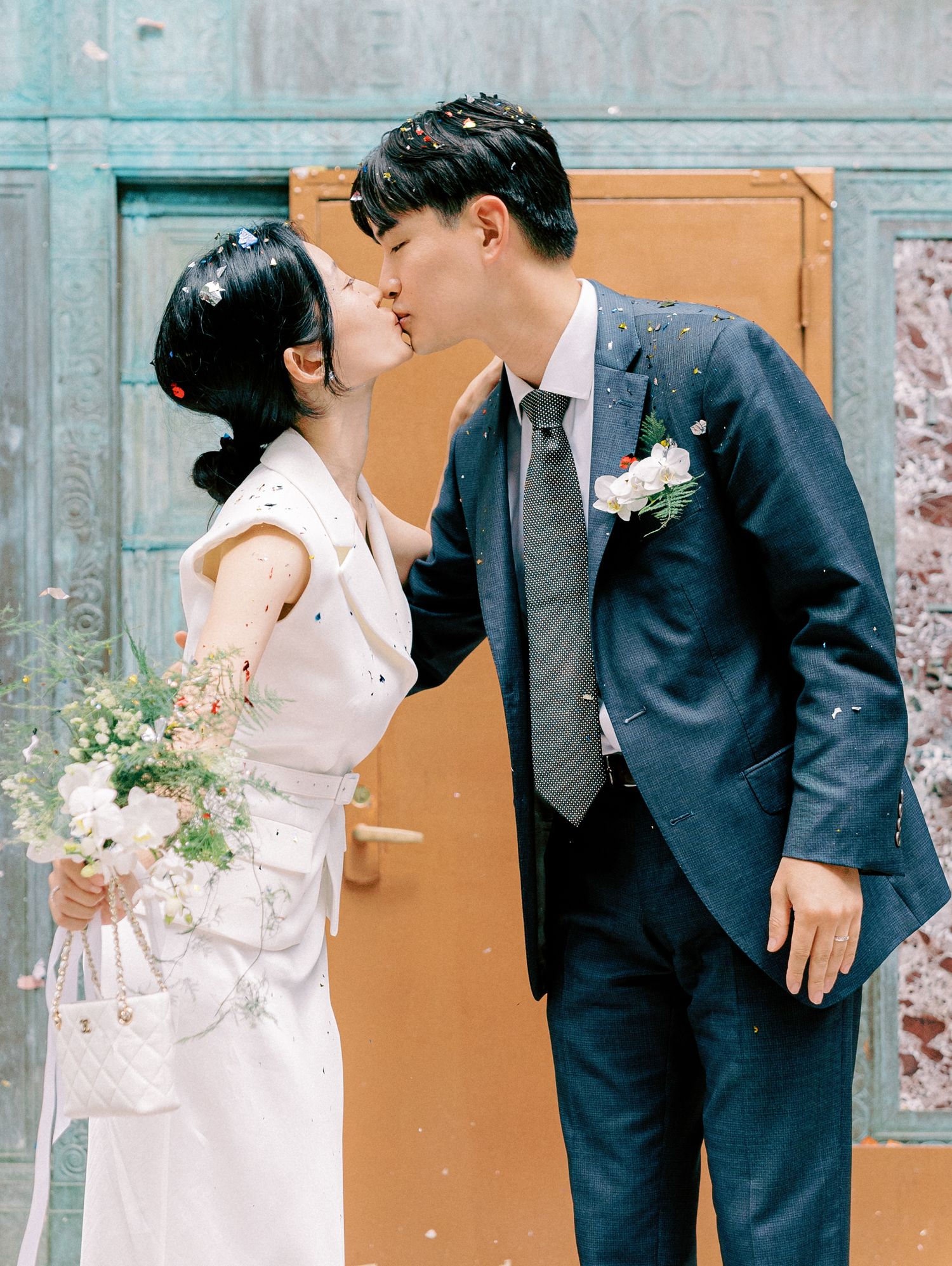 NYC City Hall Wedding Timeless Romantic Fine Art New York Wedding Photographer Jeanie Jang Photo