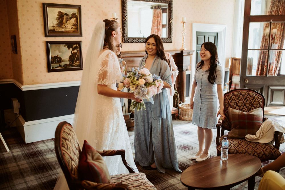 Romantic Church and Weetwood Hall Wedding by Chelle Lundy Photography LEEDS West Yorkshire