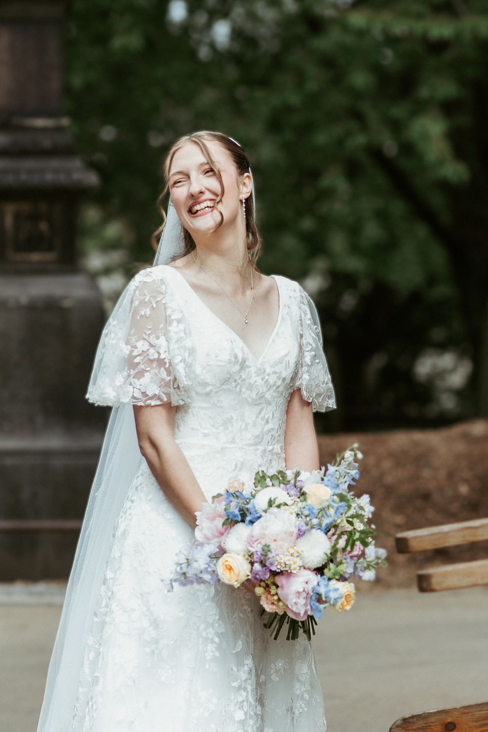 Romantic Church and Weetwood Hall Wedding by Chelle Lundy Photography LEEDS West Yorkshire