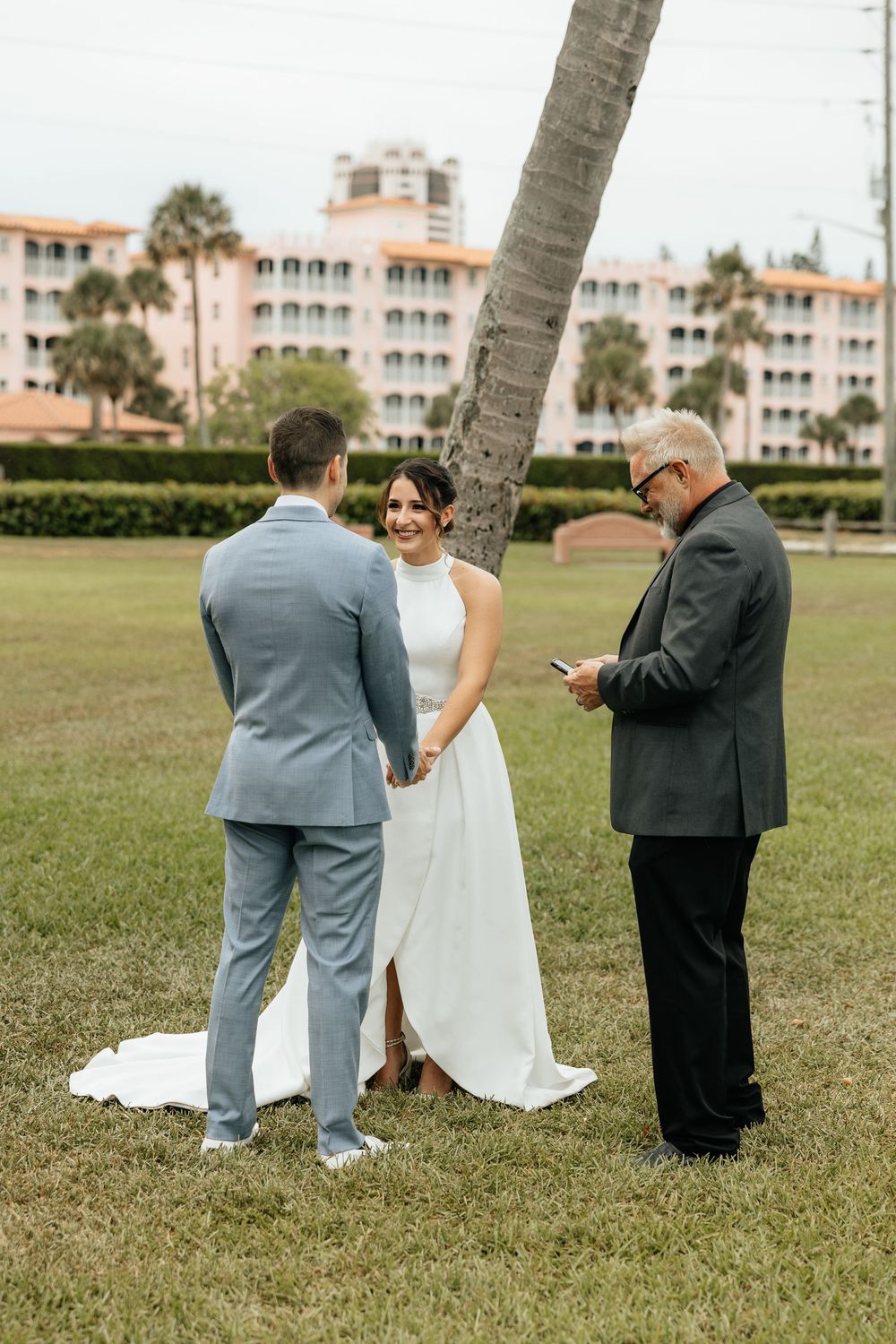 Intimate intracoastal elopement in Florida. Jacksonville Elopement Photographer, South Florida Elopement Photographer - Lindsay McDow Photo