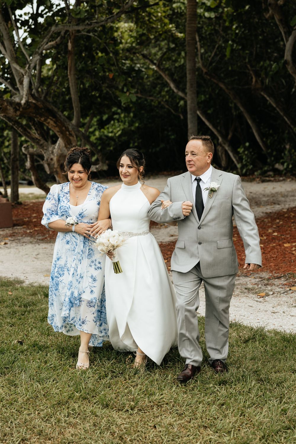 Intimate intracoastal elopement in Florida. Jacksonville Elopement Photographer, South Florida Elopement Photographer - Lindsay McDow Photo