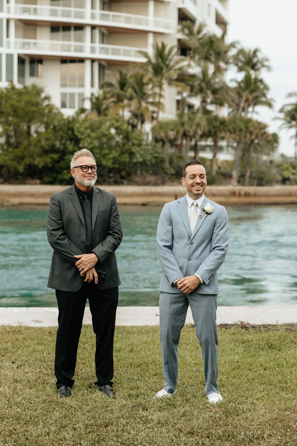 Intimate intracoastal elopement in Florida. Jacksonville Elopement Photographer, South Florida Elopement Photographer - Lindsay McDow Photo