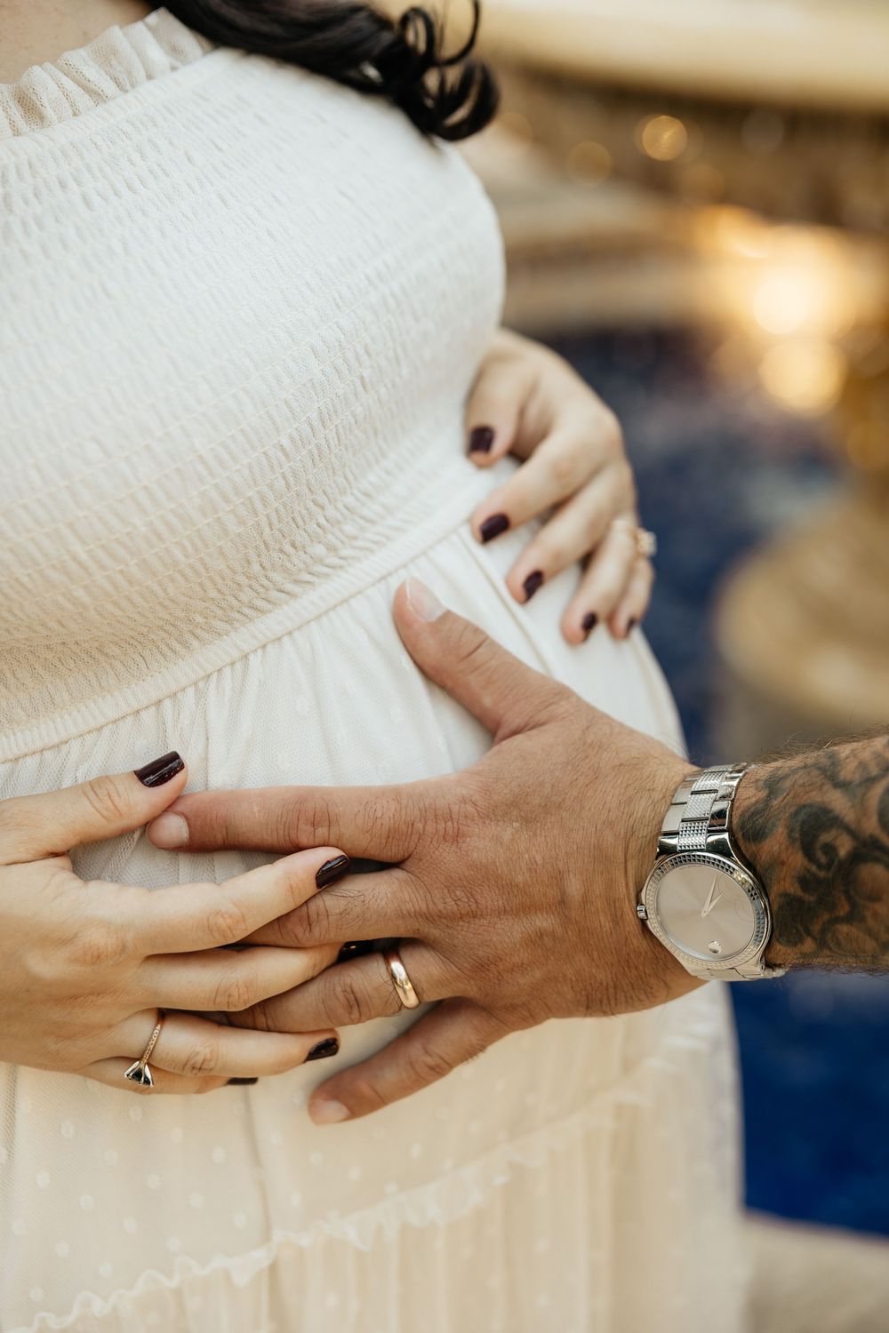 Maternity session with greenery in Florida. Jacksonville Family Photographer, Jacksonville Maternity Photographer - Lindsay McDow Photo
