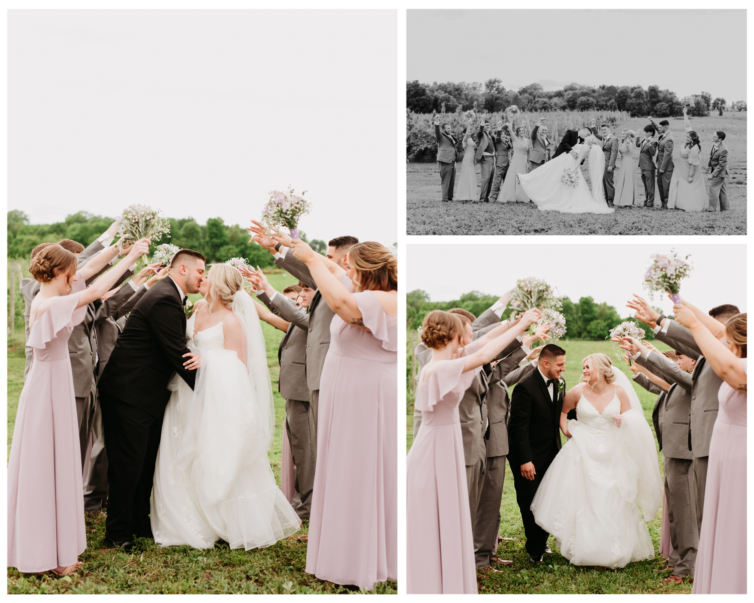 Ohio Photographer, Ohio Wedding, Wedding Photos, Bridal Party Photos, Pickwick Place, Wedding Portraits,