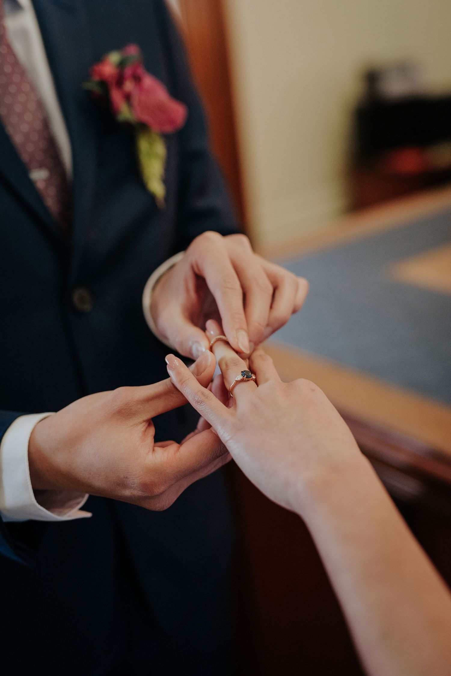 Candid relaxed Marriage Registry natural Melbourne wedding photography