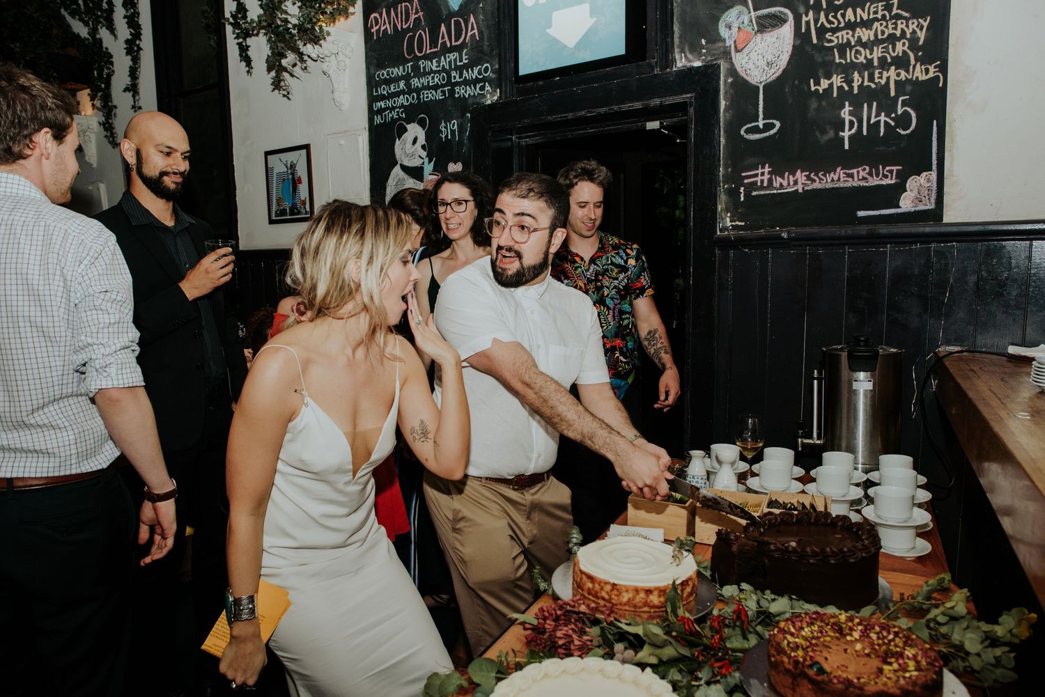 Relaxed candid Melbourne Brunswick Mess Hall wedding photography
