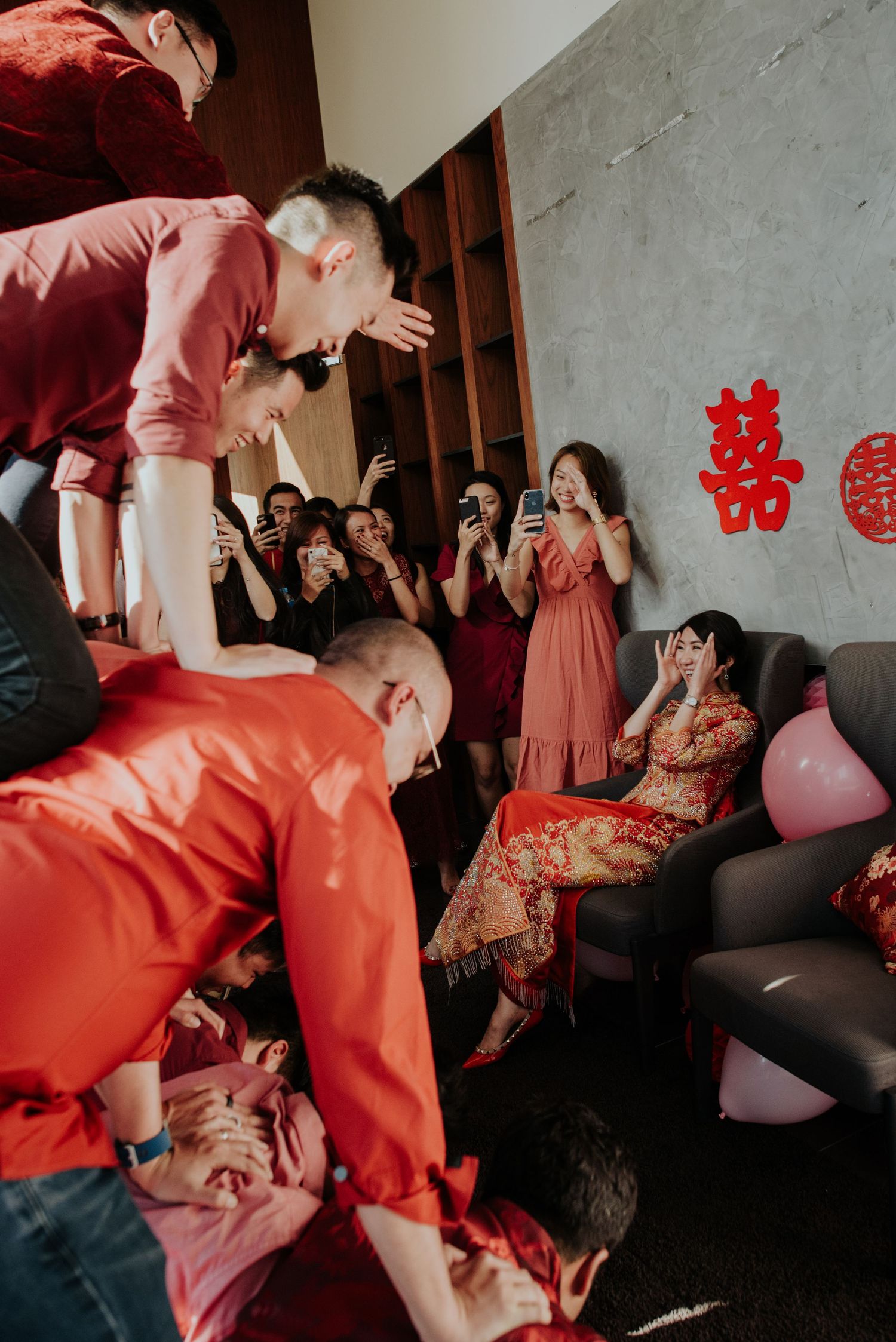 Candid relaxed Melbourne Malaysian Chinese Tea Ceremony wedding photography