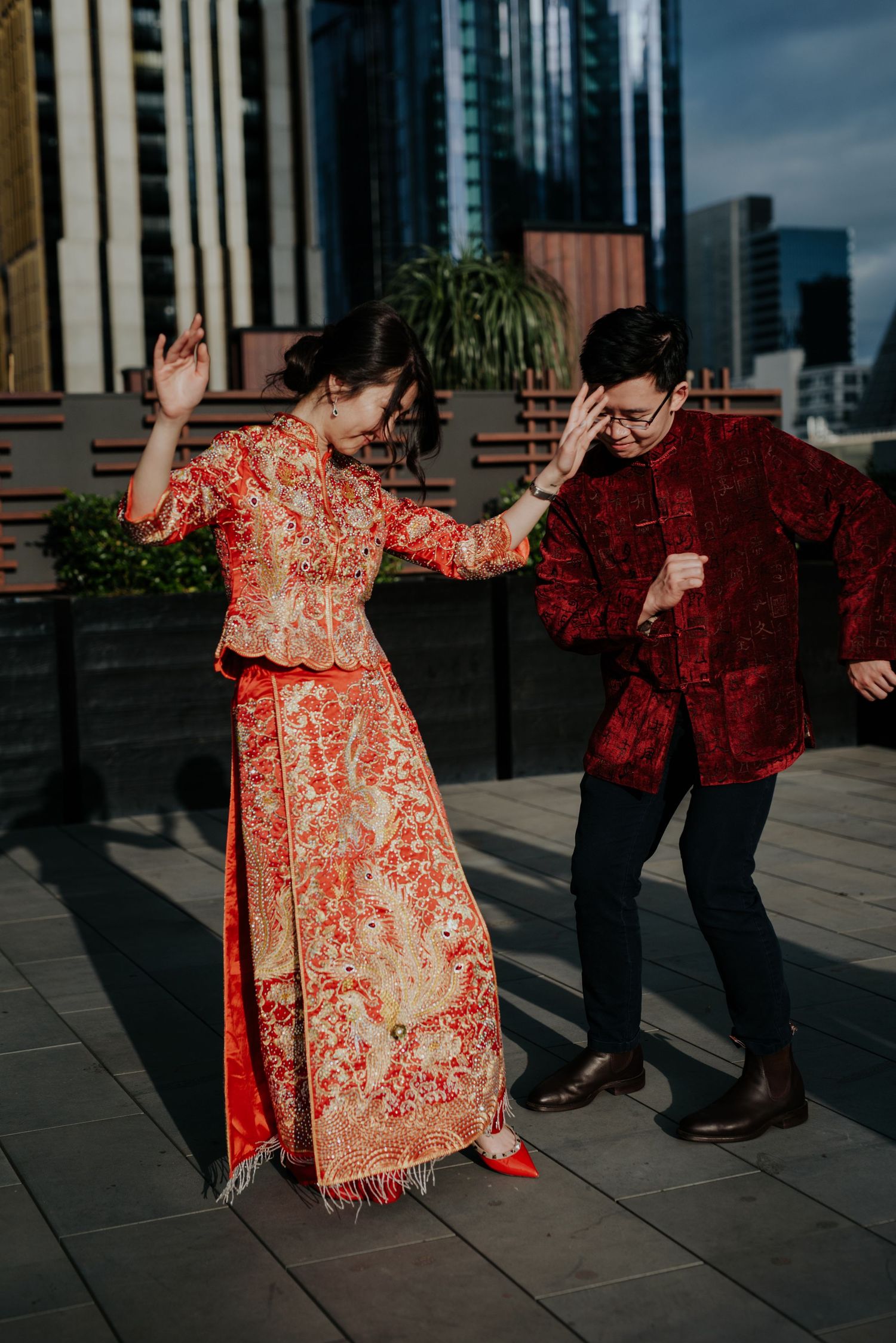Candid relaxed Melbourne Malaysian Chinese Tea Ceremony wedding photography