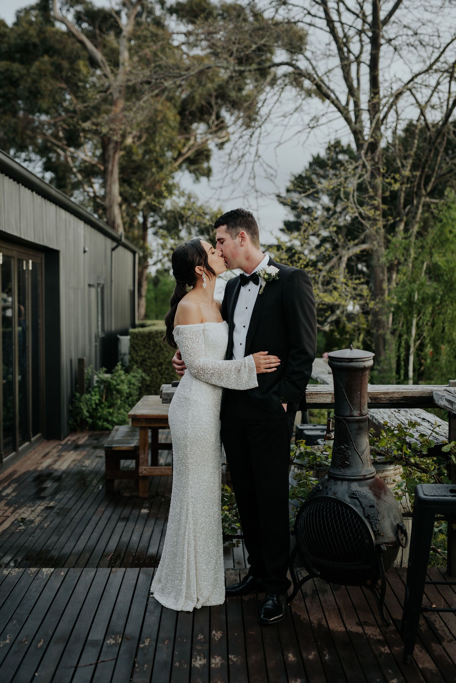 Candid relaxed Mount Macedon Winery natural Melbourne wedding photography