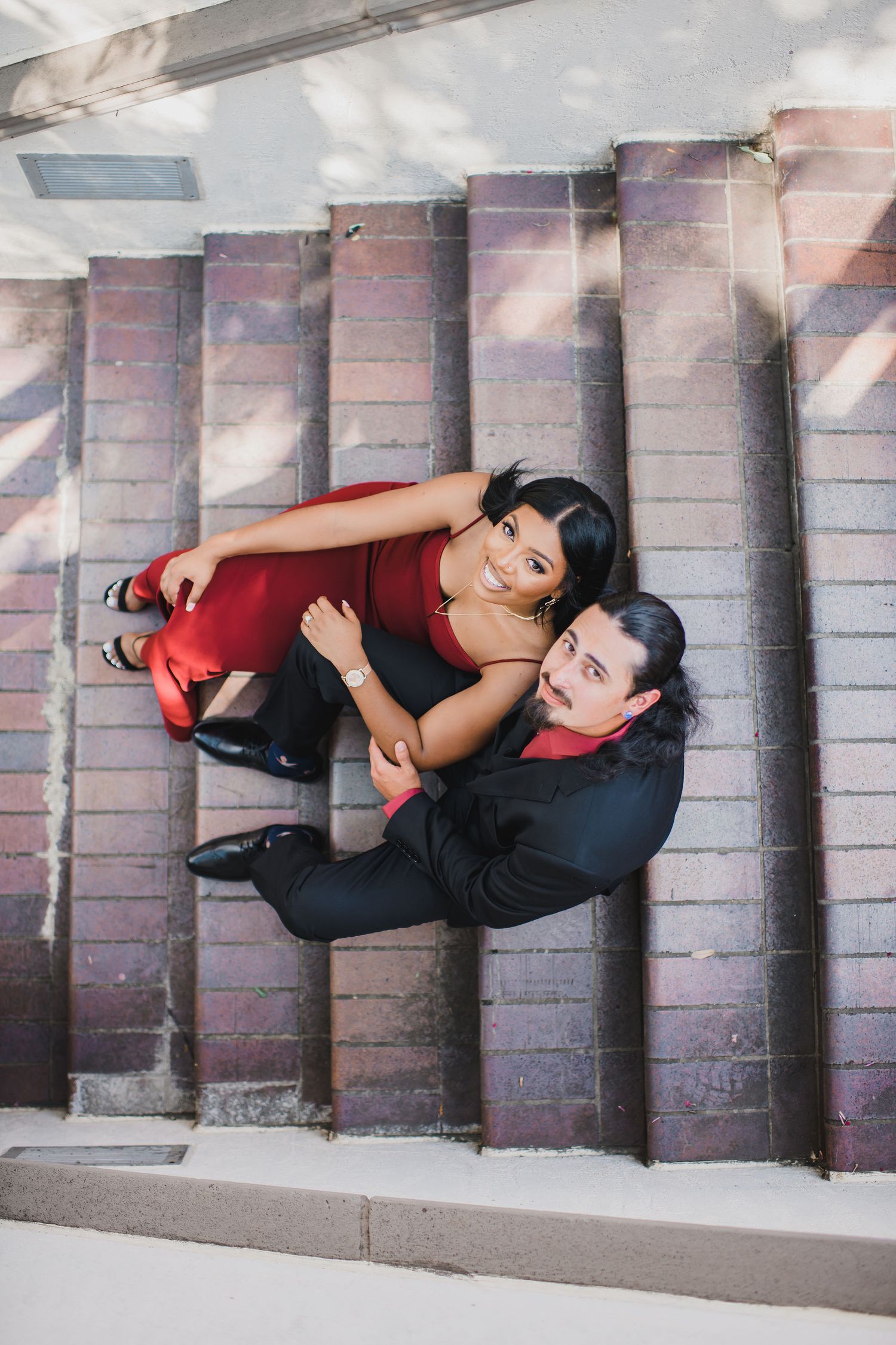 Engagement session location in Dallas