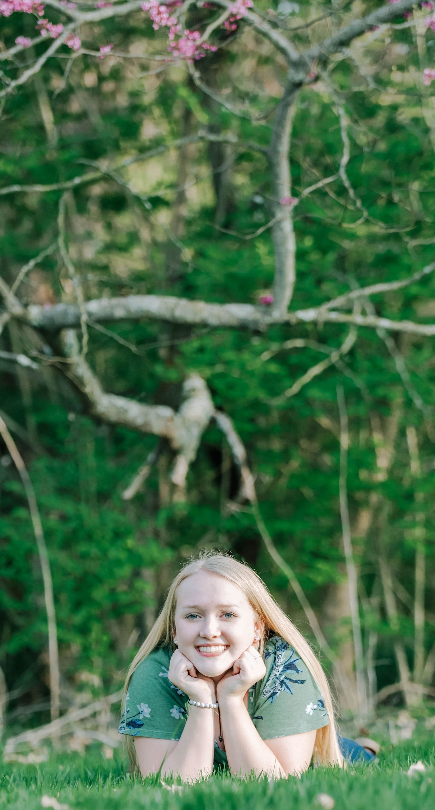 Girl Senior Portraits Inniswood Metro Gardens Columbus, Ohio