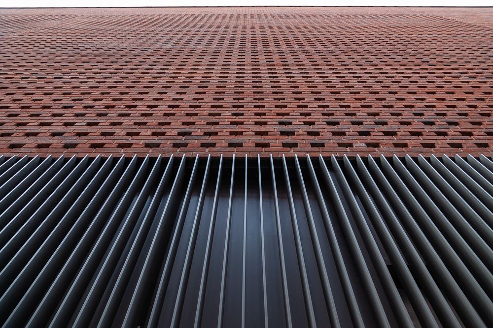 Architectural photograph of Cutting Room Square Ancoats Architectural Detail