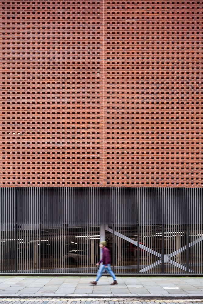 Architectural photograph of Cutting Room Square Ancoats Architectural Detail