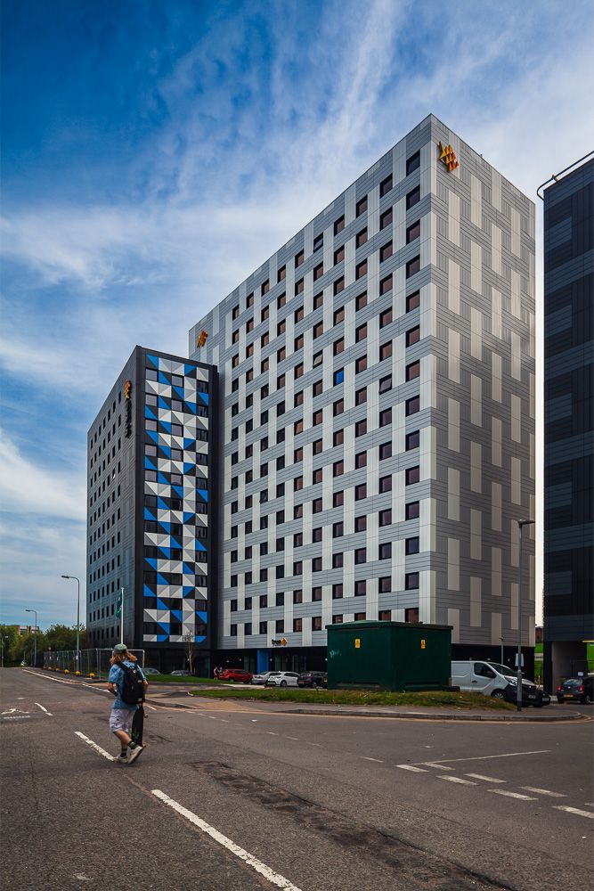 Architectural photograph of Discovery Quay 2 Salford