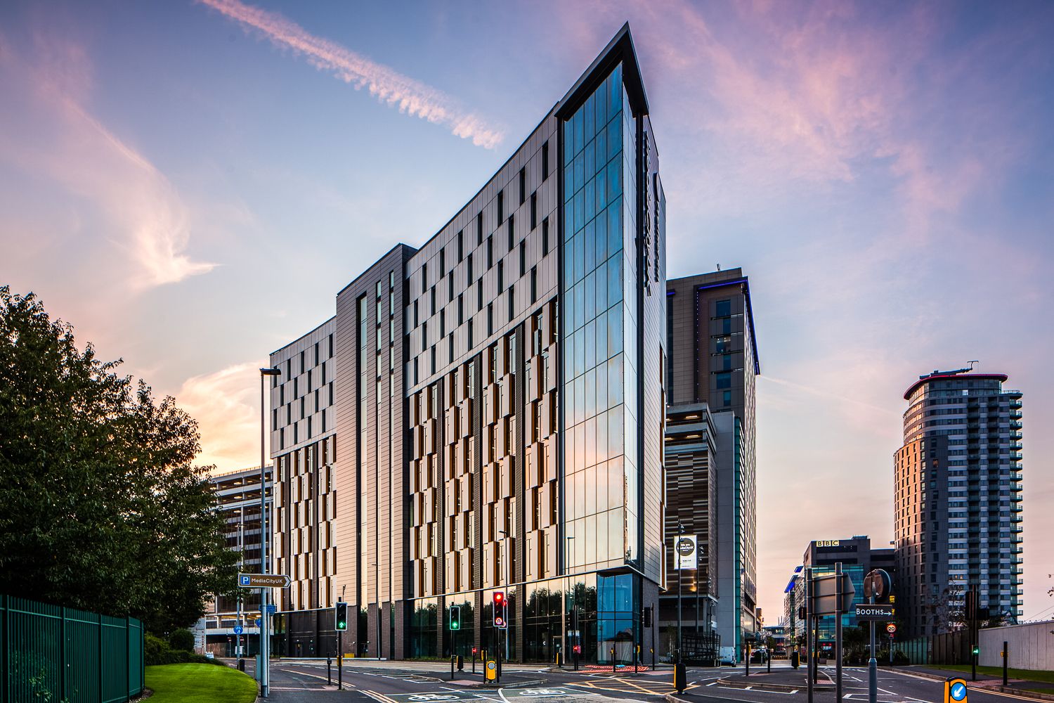 Architectural photograph of Tomorrow, MediaCityUK