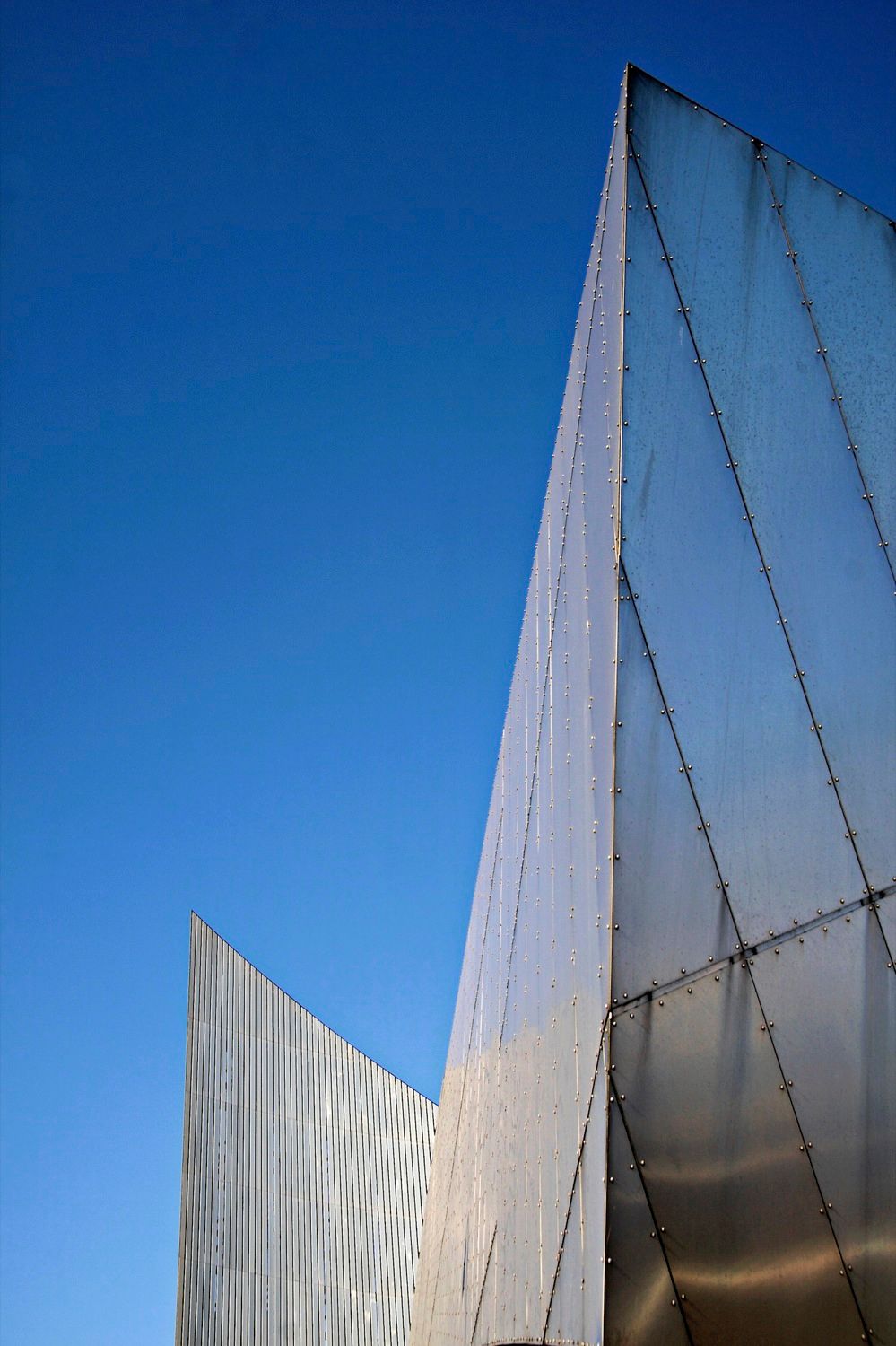 Architectural photograph of Imperial War Museum North Architectural Detail