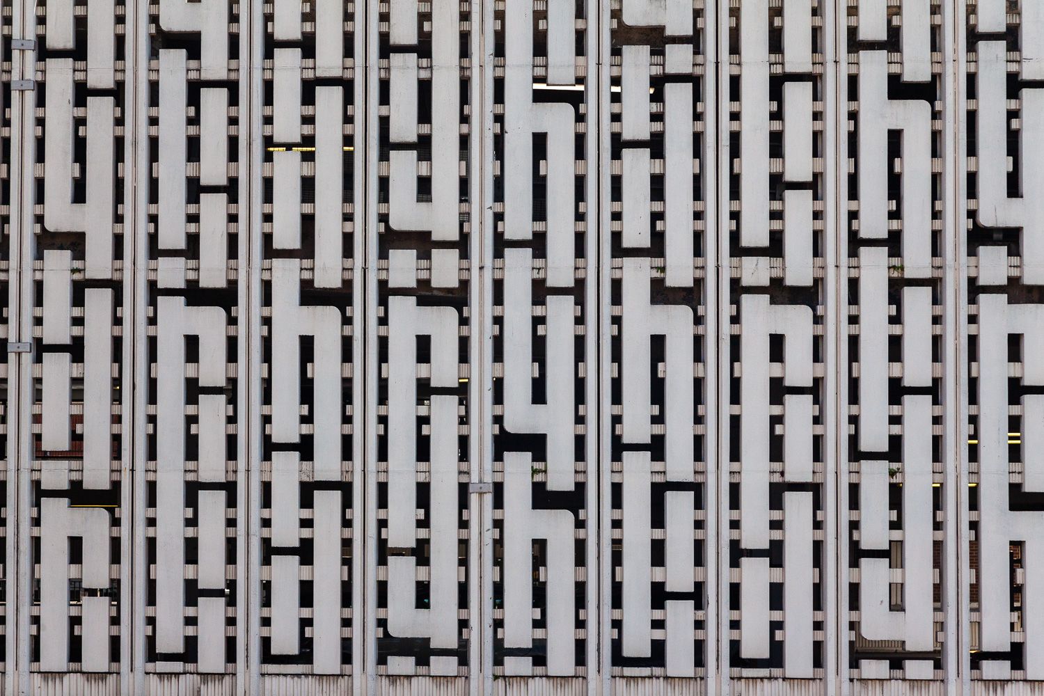 Merseyway Carpark Stockport architectural detail