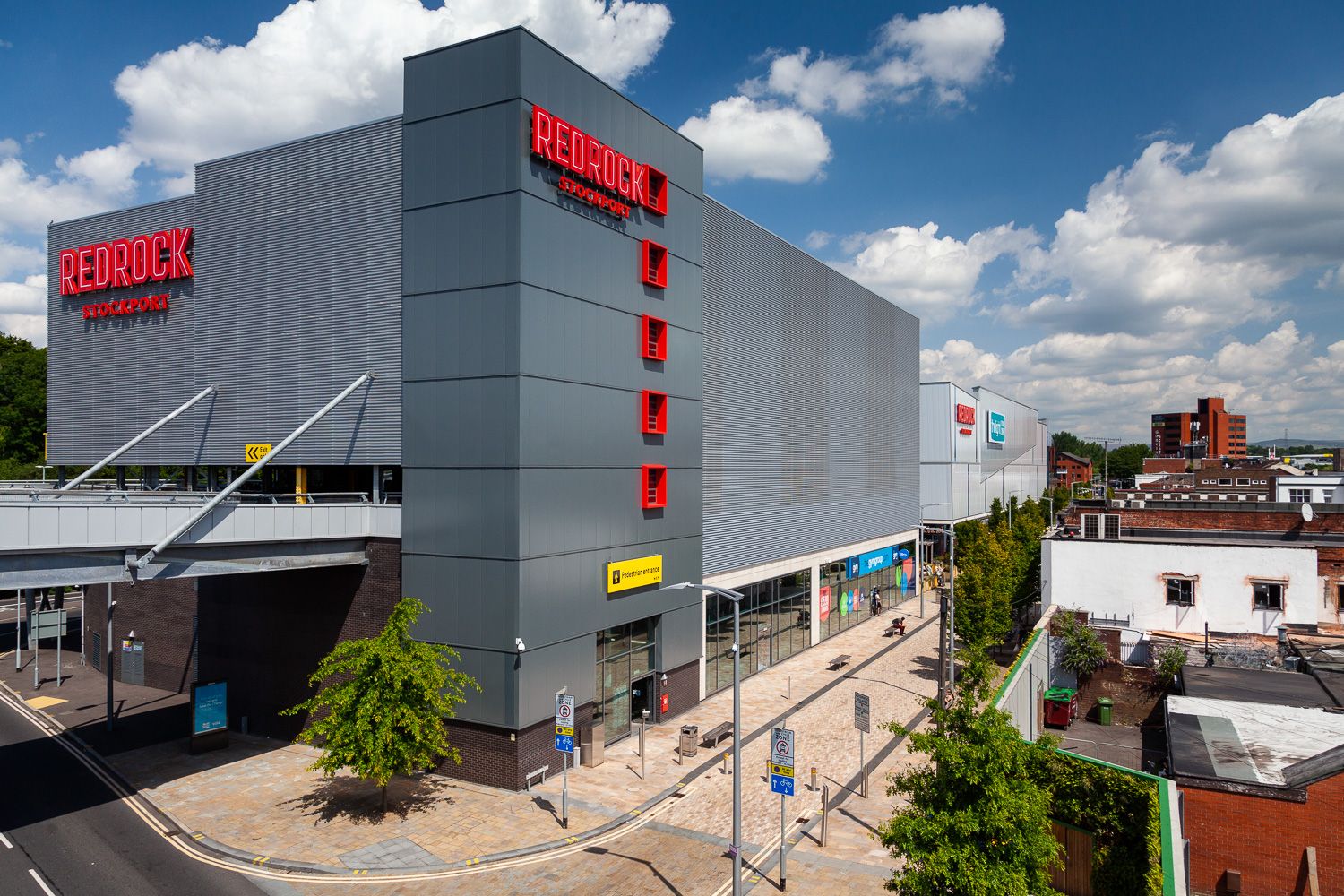 Architectural photograph of Redrock Stockport