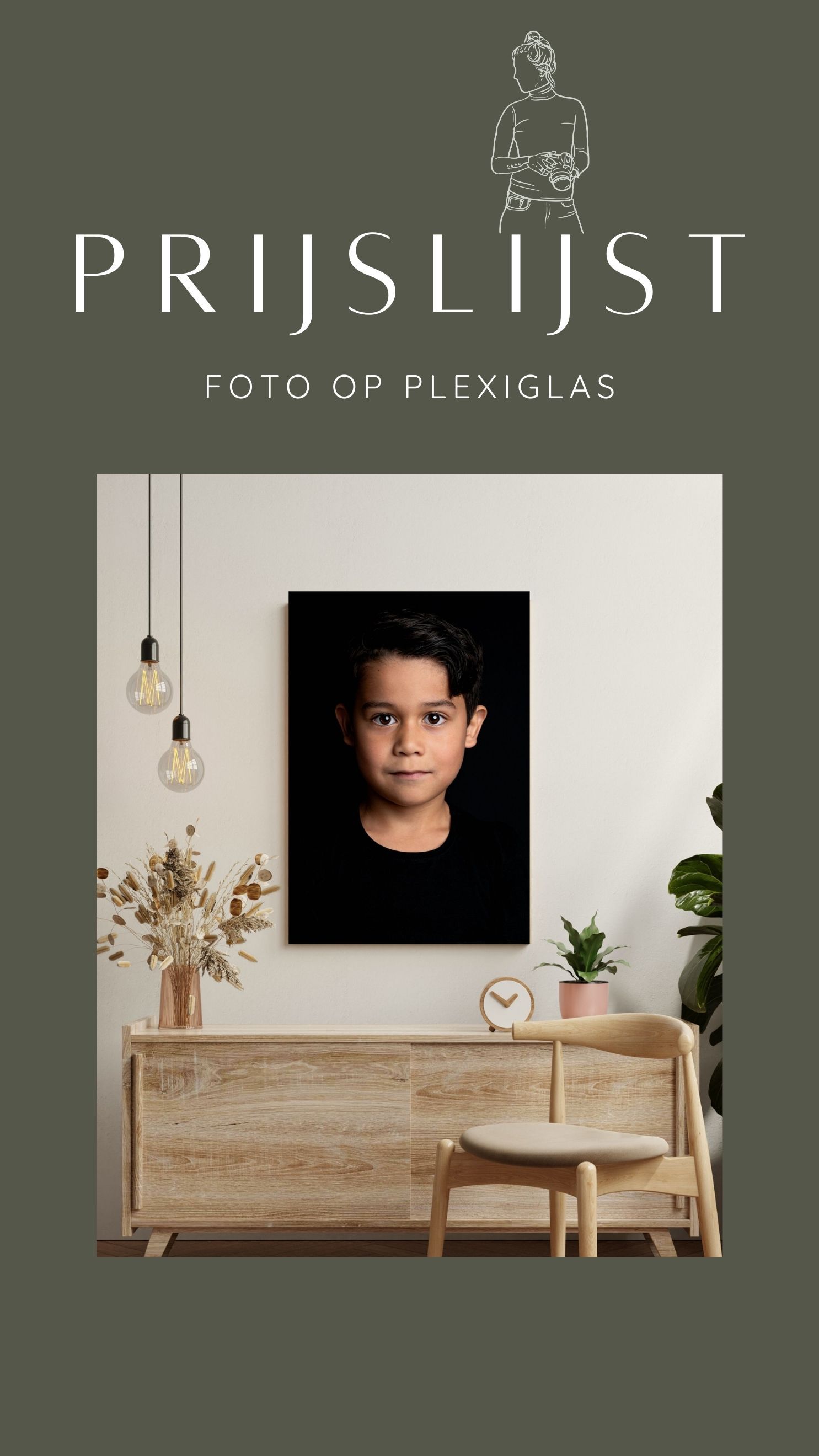 Prijlijst portret studio in Eindhoven