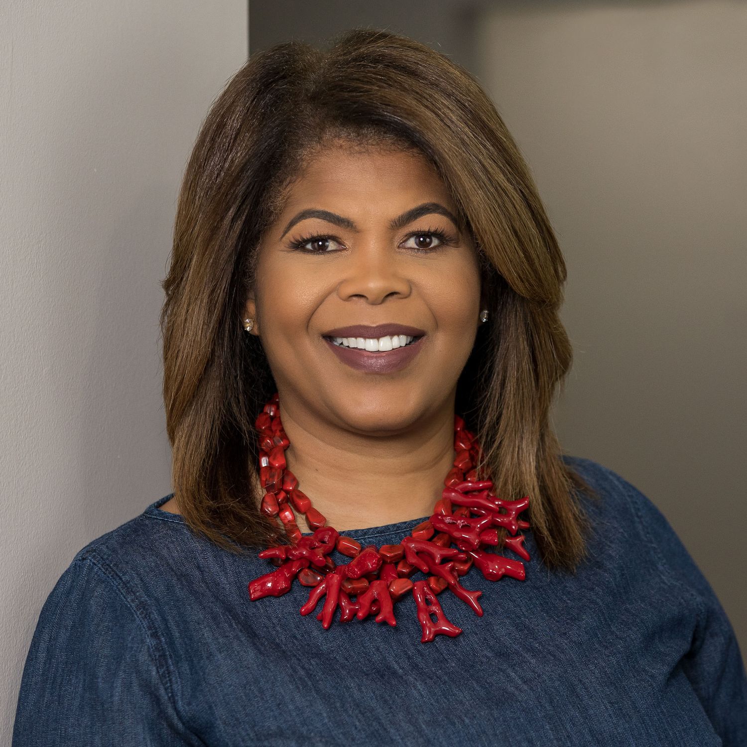 Portrait of a Black women smiling