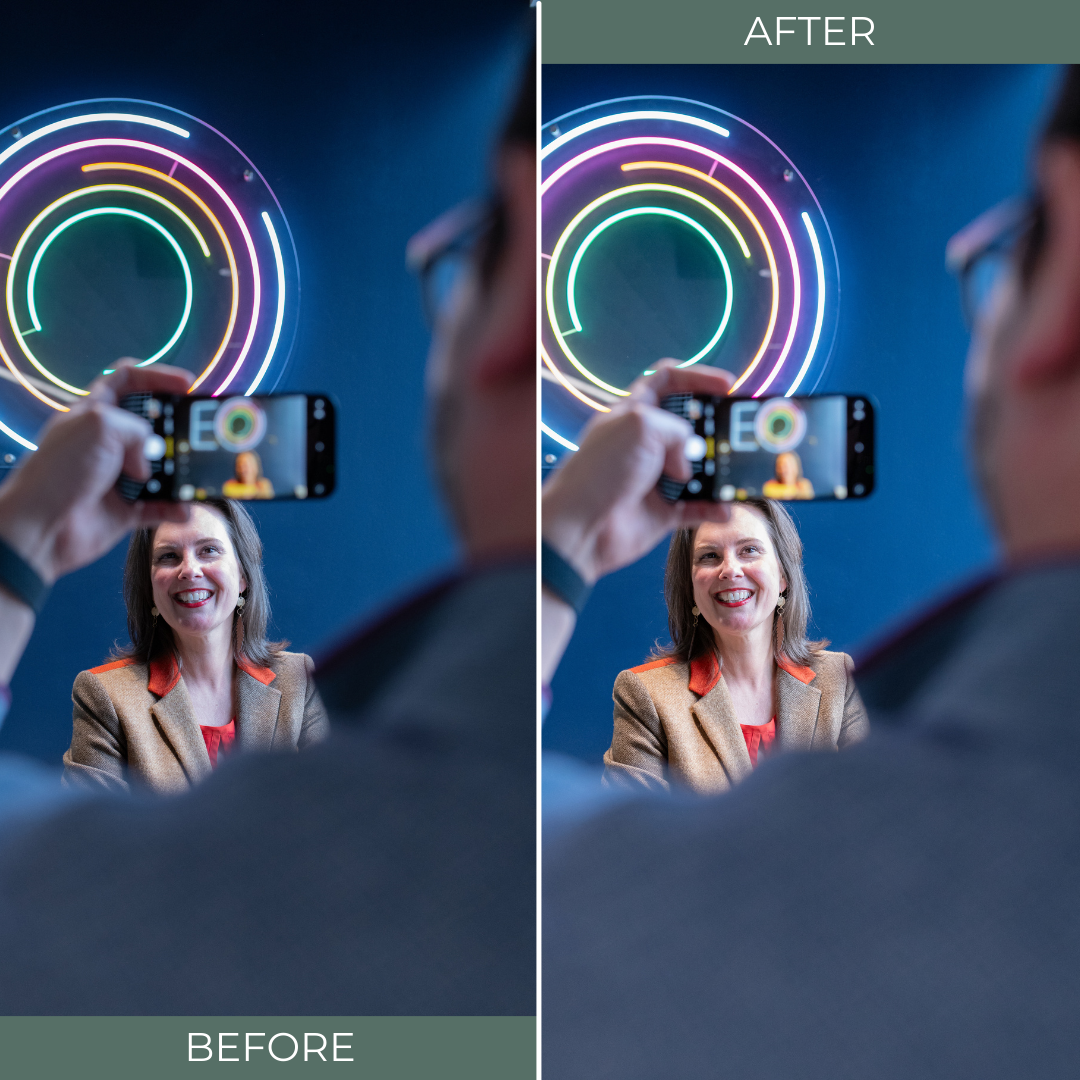 the green photograph photo editing retouching