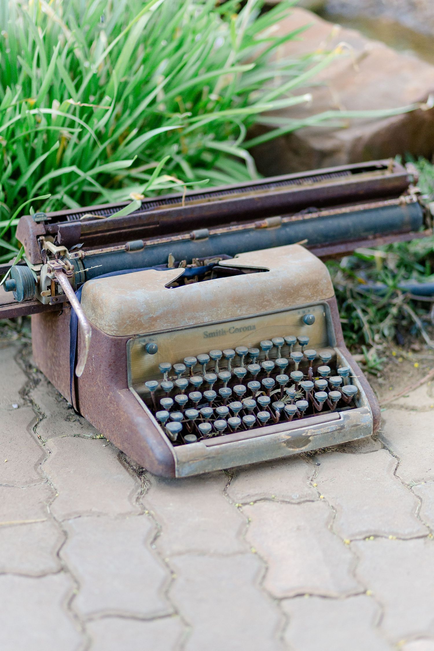Old typewriter
