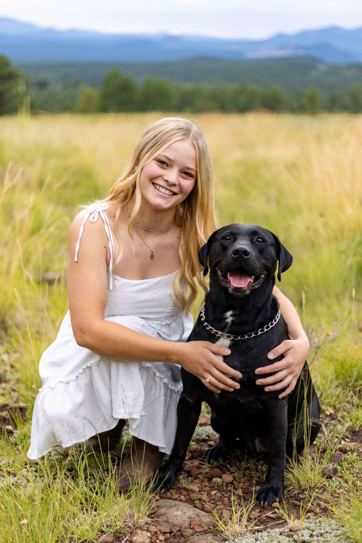 arizona, portrait, rhianna k photography, high school, dog, grad