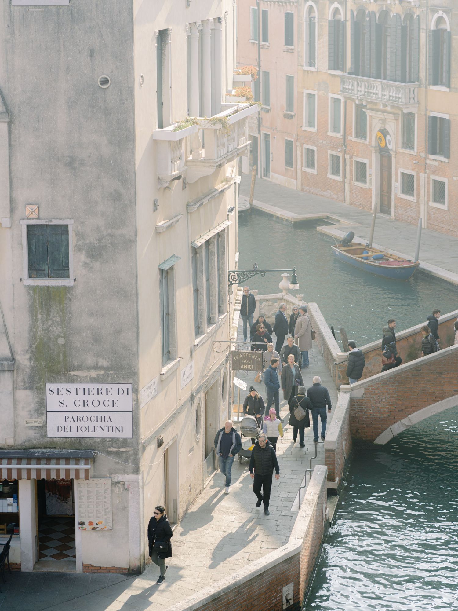 Beautiful view from Cà dei Polo hotel in Venice Italy