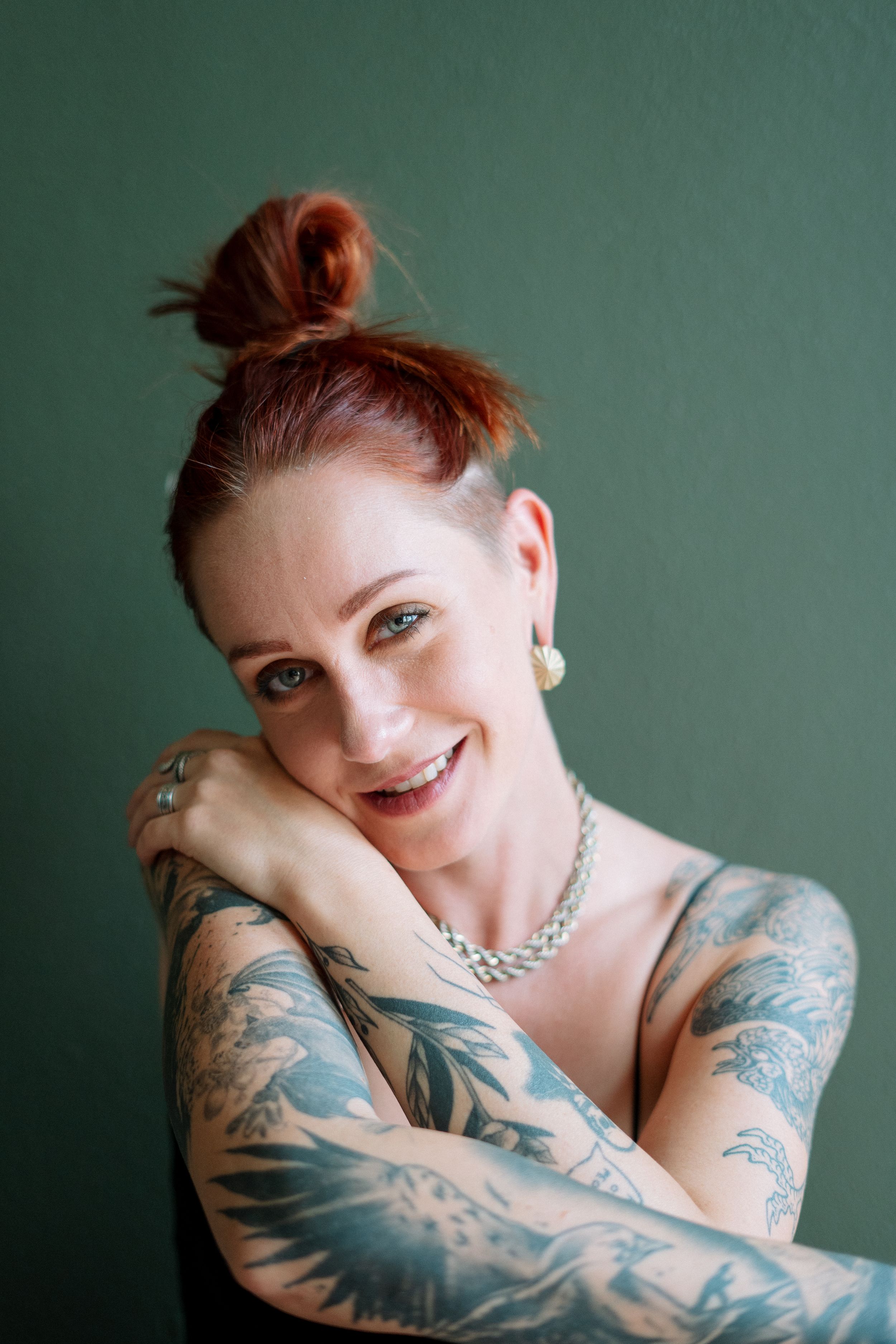 tattoo artist portrait photo
