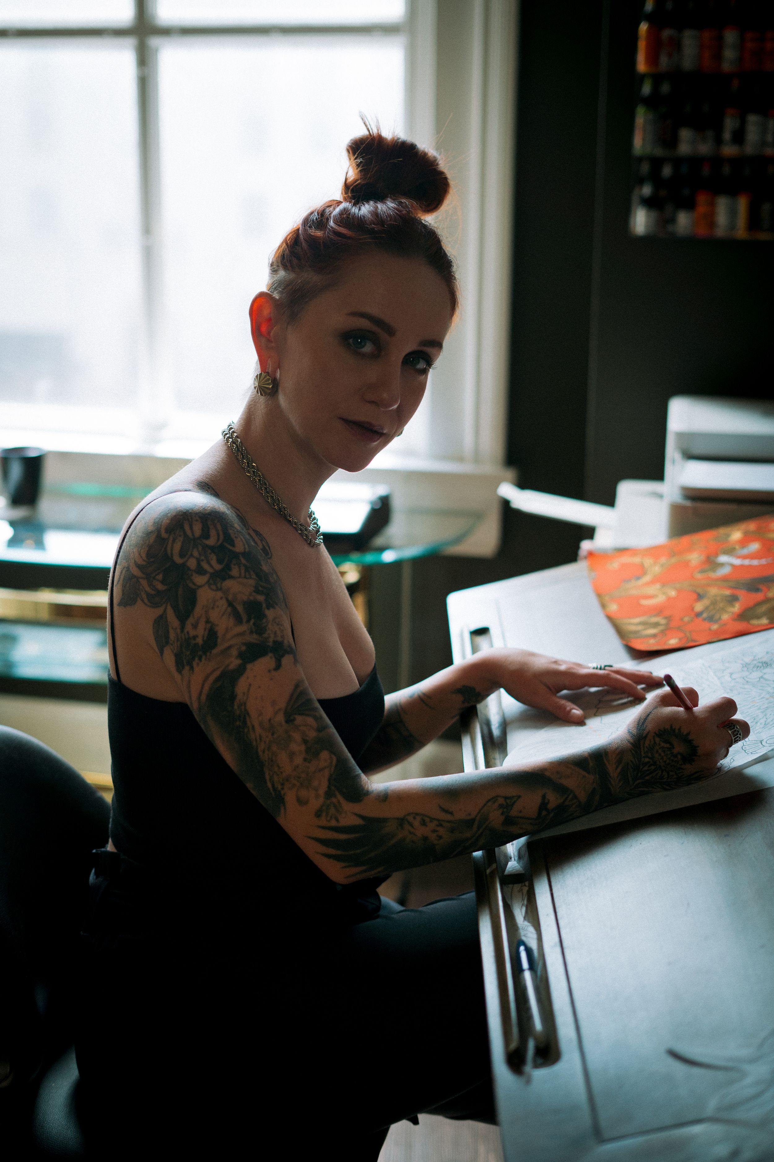 san antonio tattoo artist draws