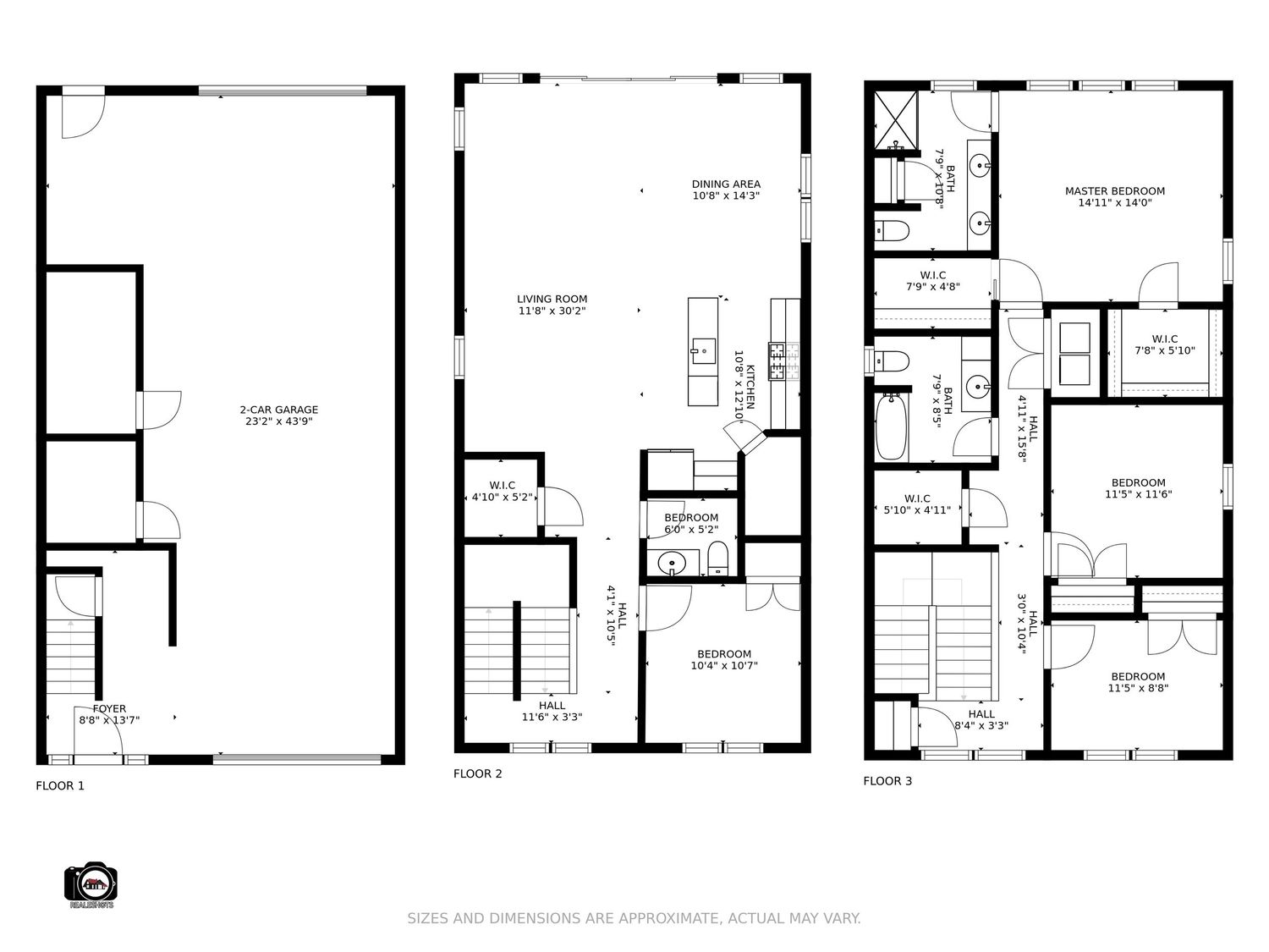 Multi-Level Floor Plan