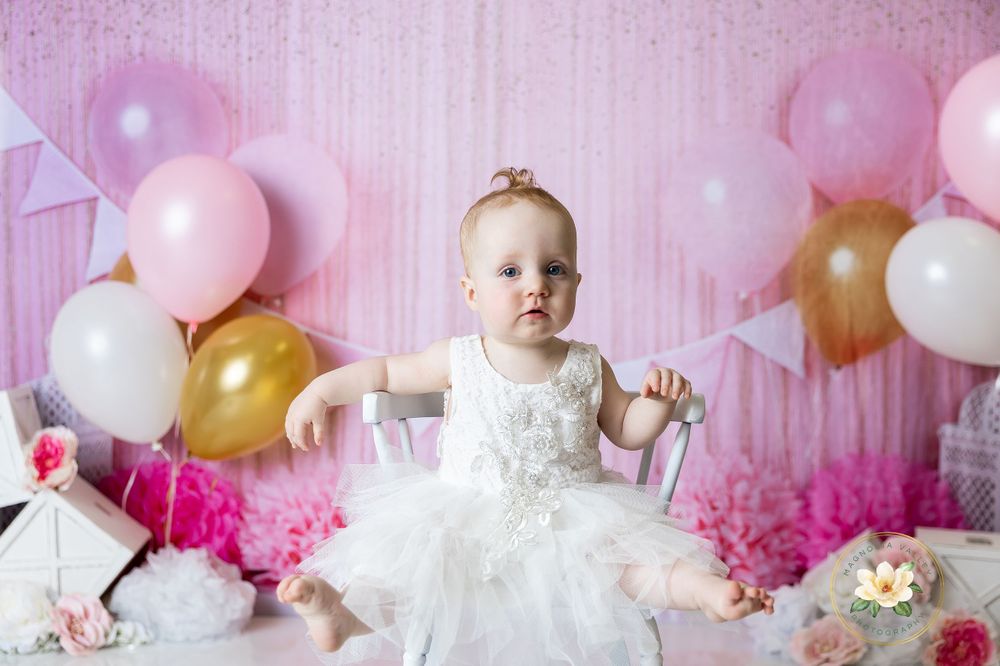 cake smash, magnolia valley photography, bucks county pa