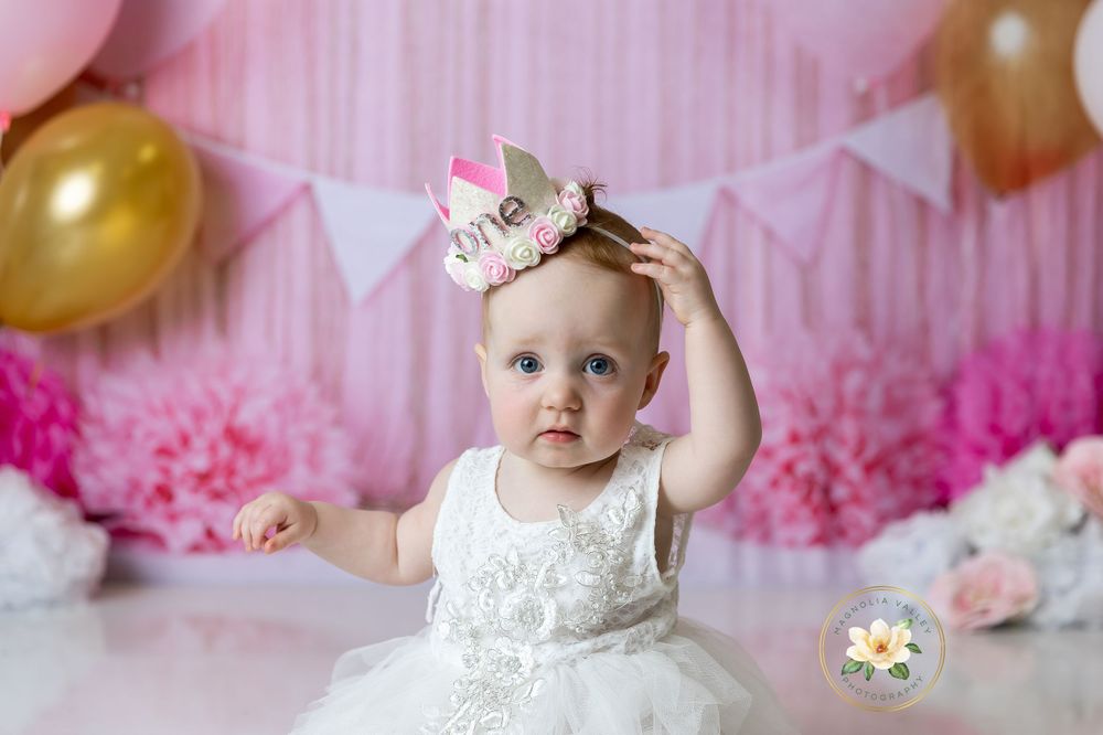 cake smash, magnolia valley photography, bucks county pa