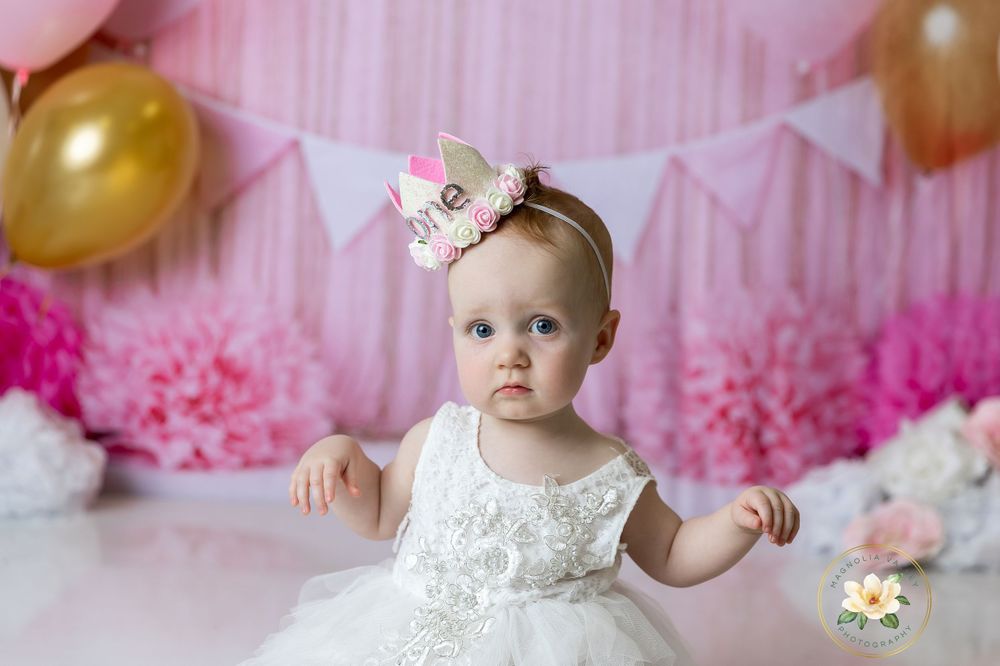 cake smash, magnolia valley photography, bucks county pa