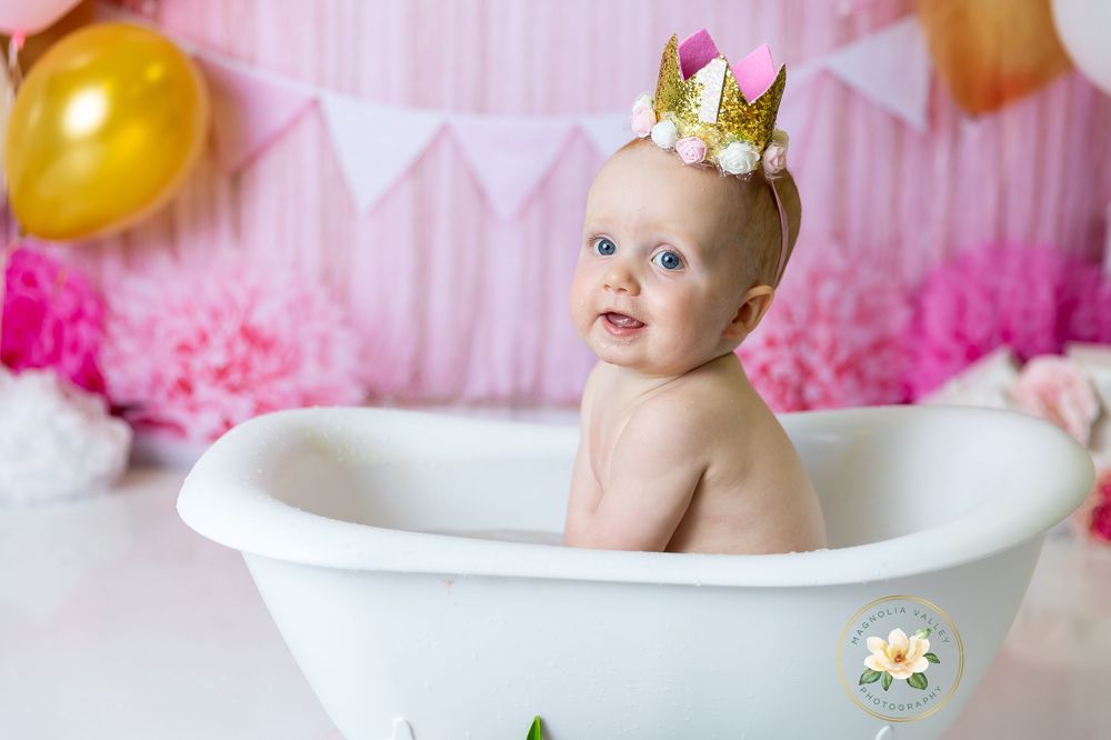 cake smash, magnolia valley photography, bucks county pa