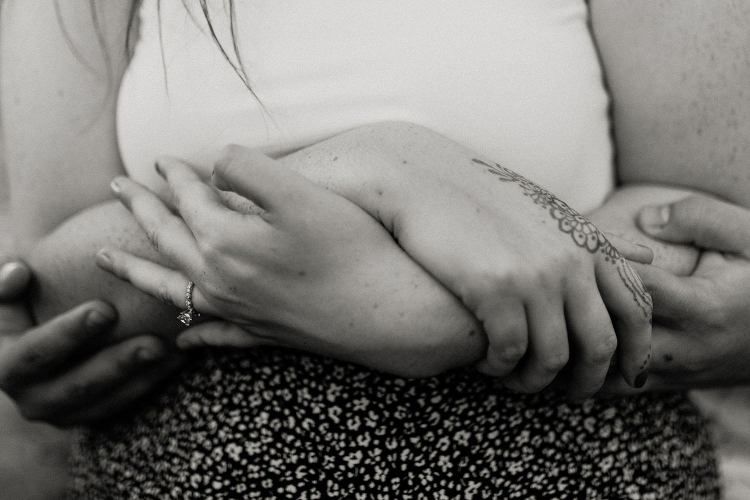 Lifestyle couples portrait in Joplin, Missouri with movement-focused posing and intimate storytelling.