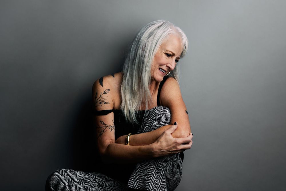 Artistic portraits showing emotional range and movement in muted tones.