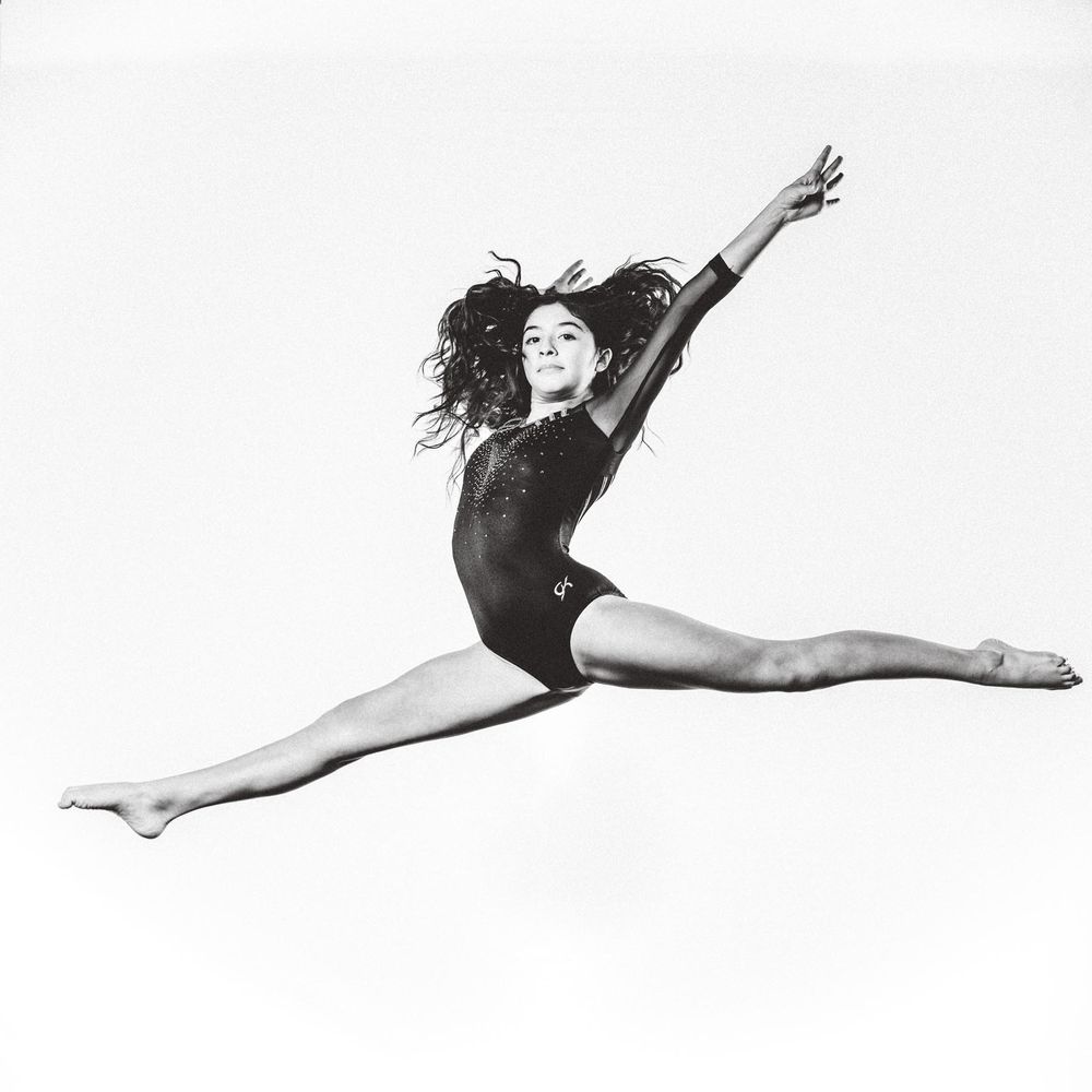 Behind the scenes Summit Gymnastics photoshoot Spring 2024 Sean