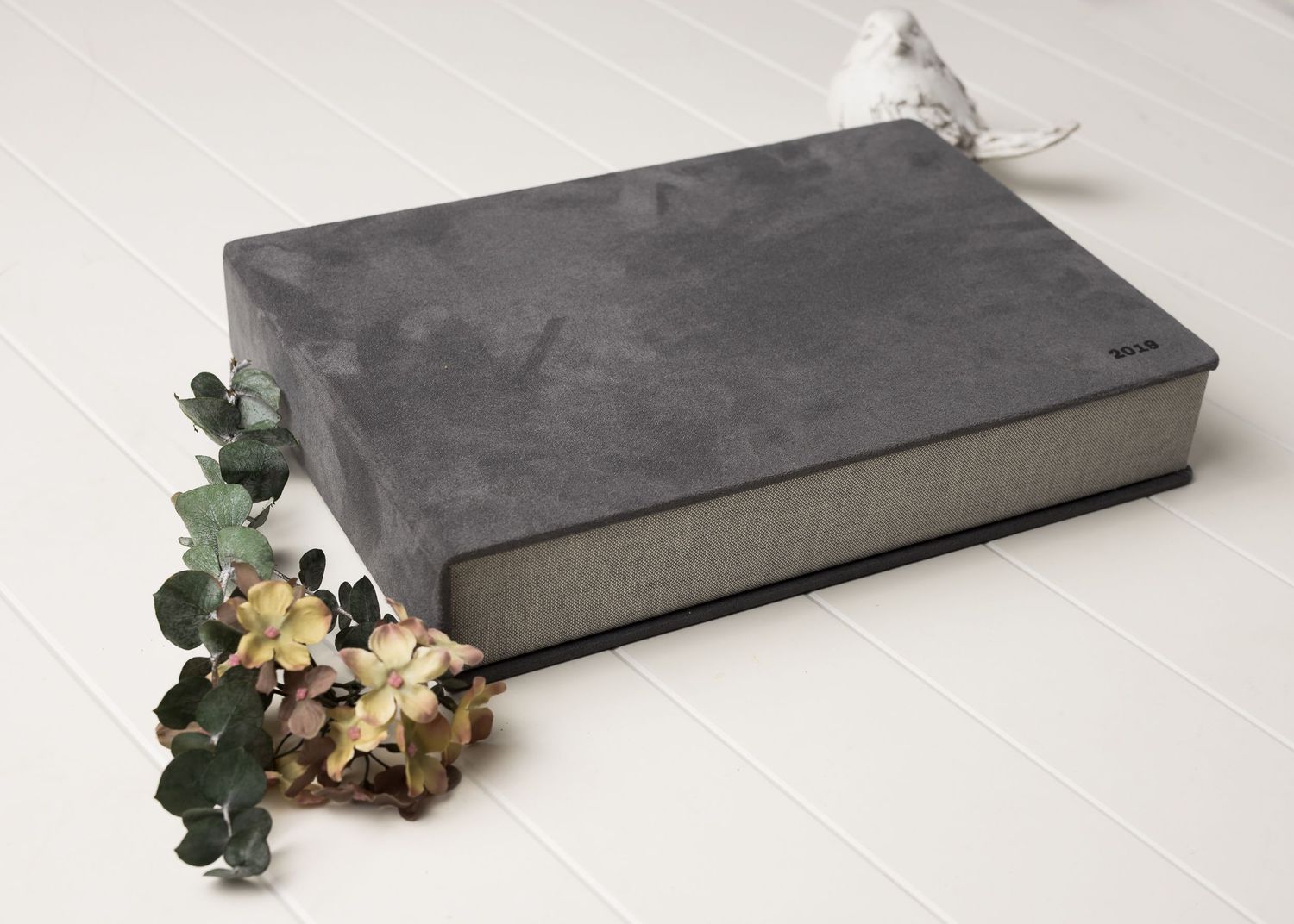 austin newborn photography suede photo folio box closed
