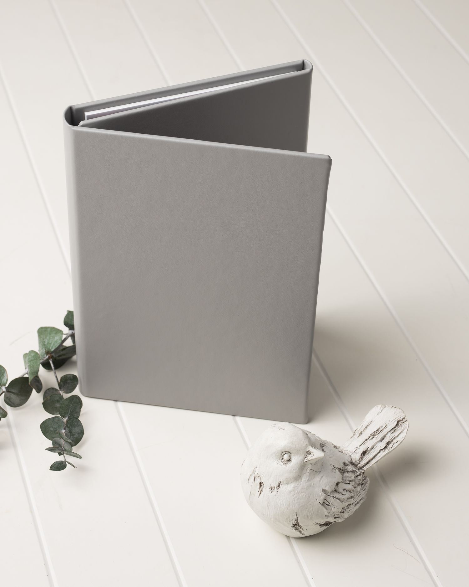 austin newborn photography gray European Triplex Folio 1